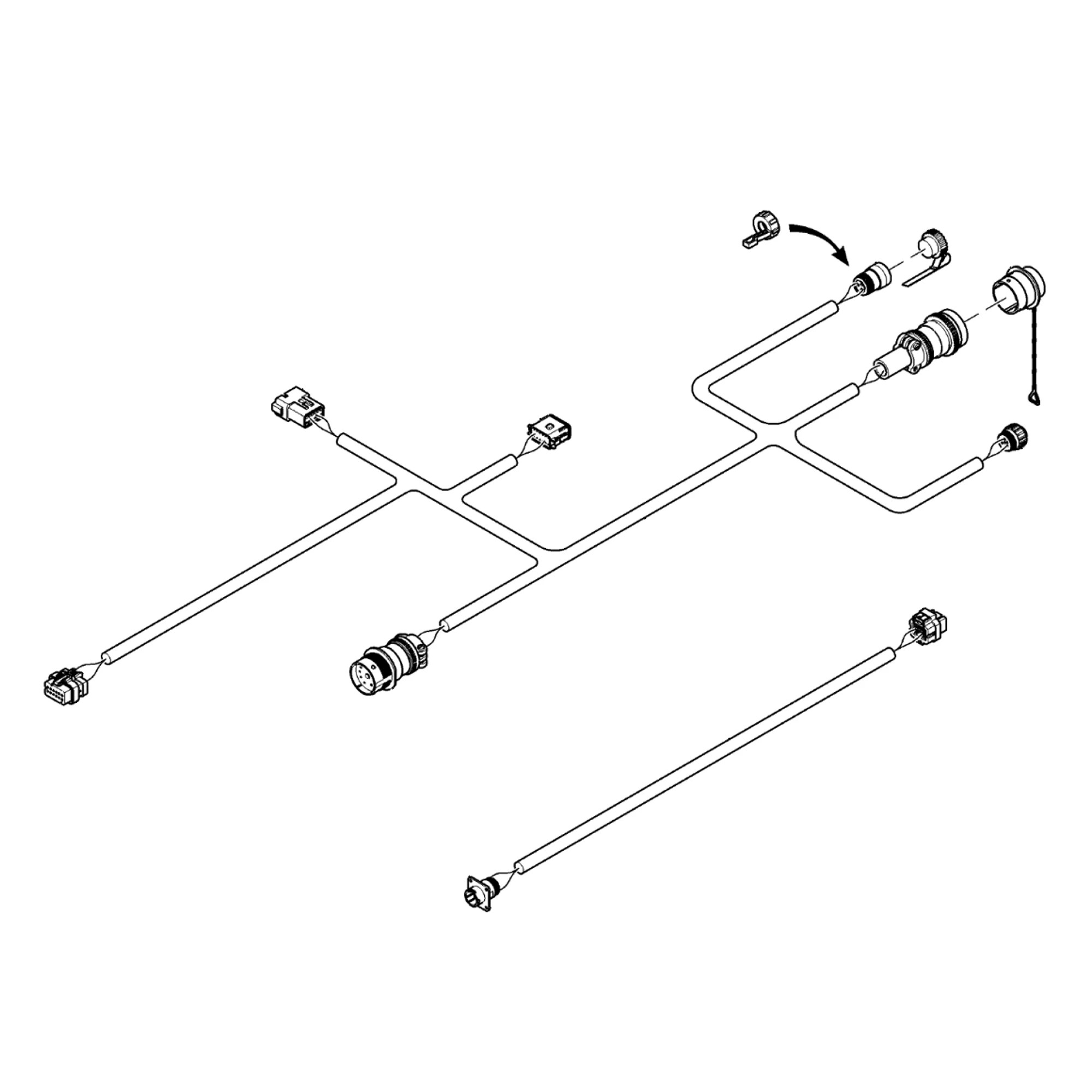 John Deere ISO Implement Harness Kit - BPF12023