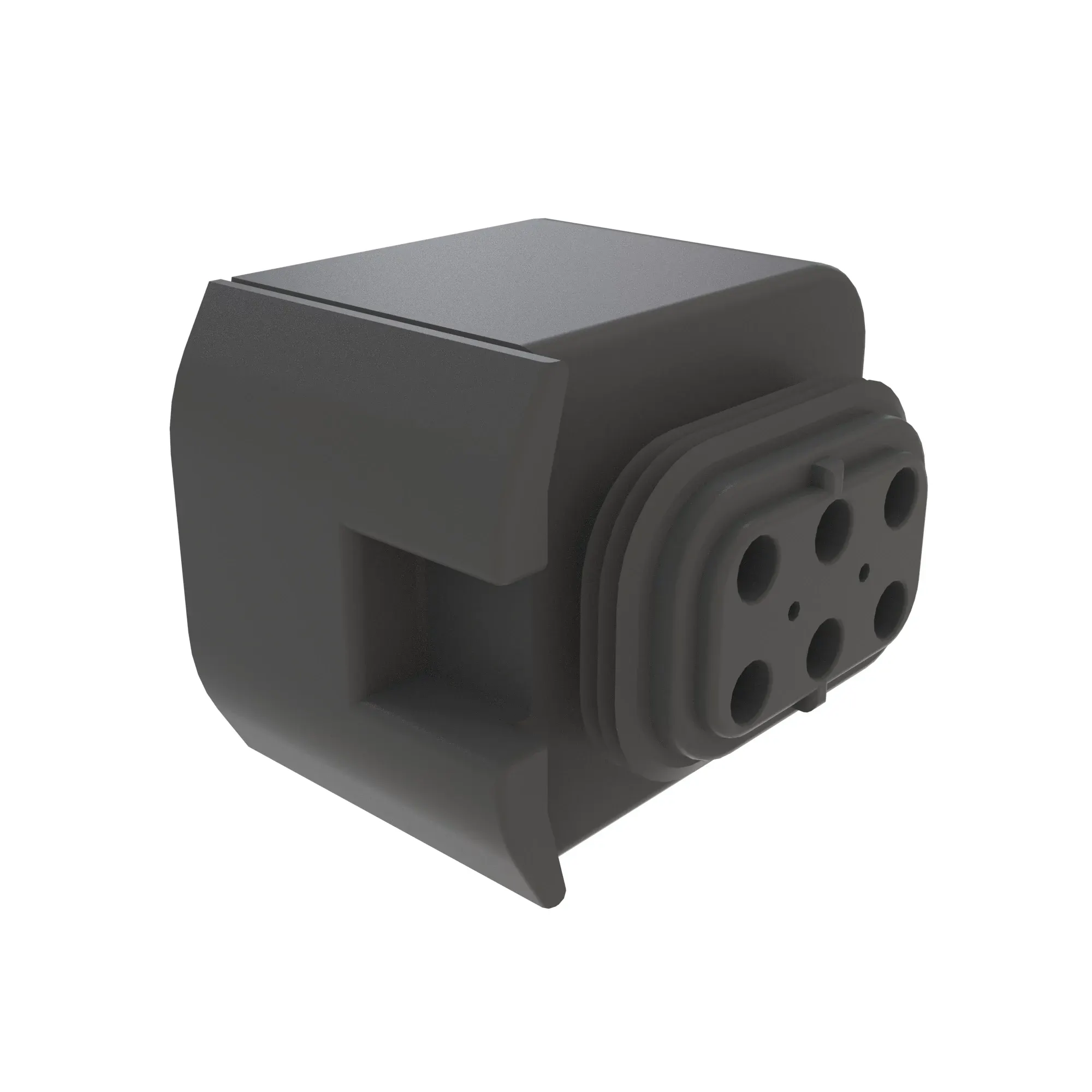Conn Tyco Mcp 6W Fs Blk Plstc
