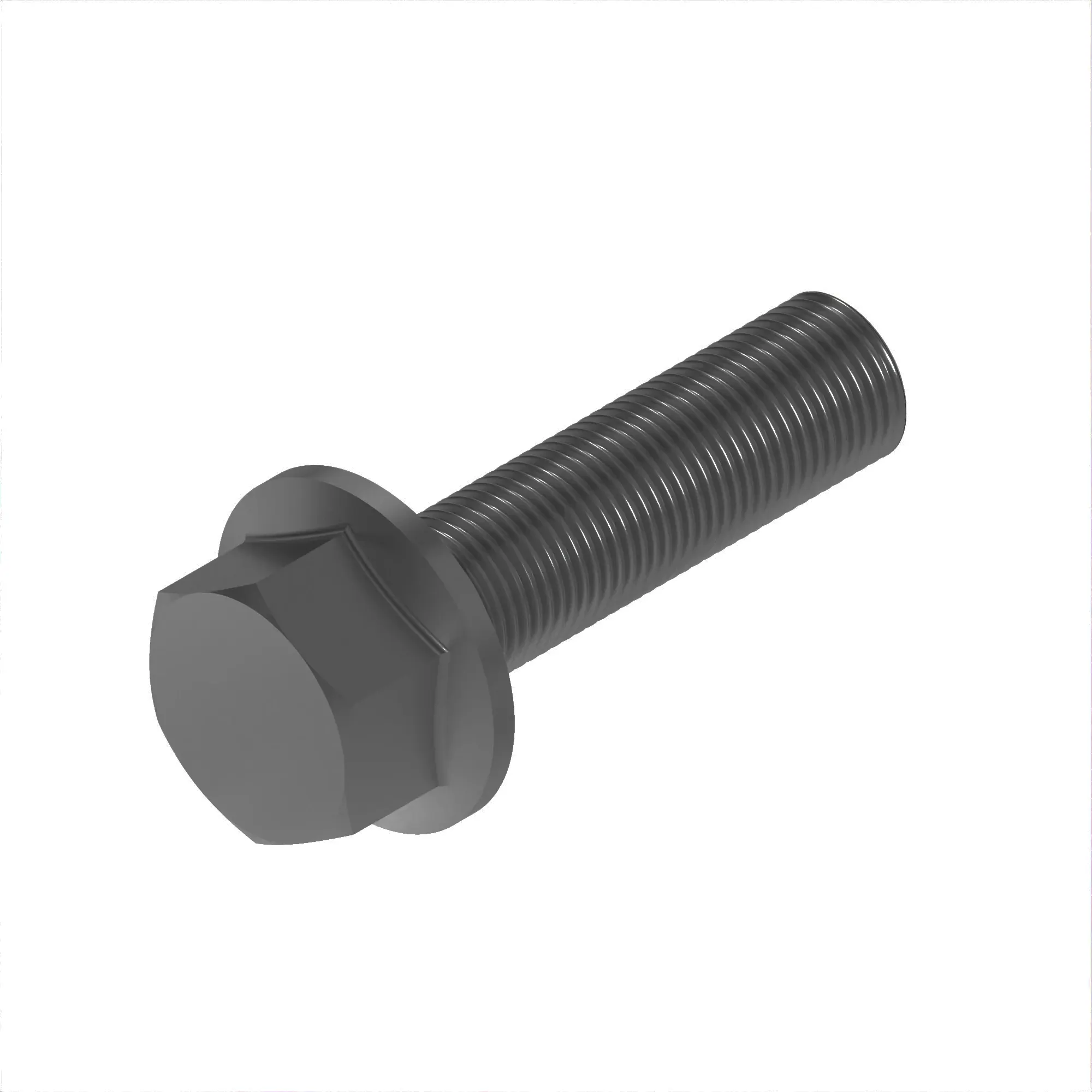 John Deere Hexagonal Head Flange Screw, M6 X 25 - 19M10847