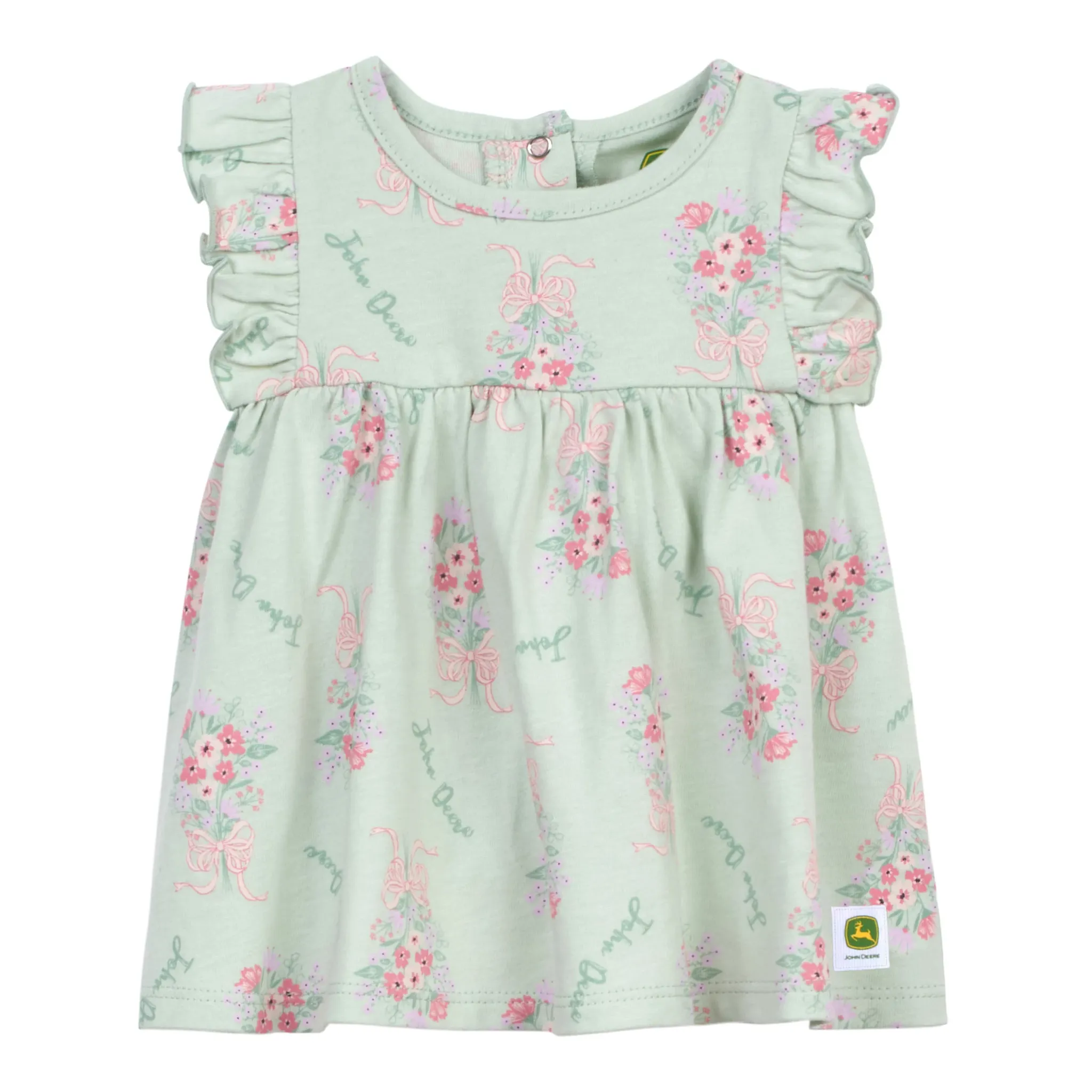 Infant 2-Piece Floral Top and Bloomer Set