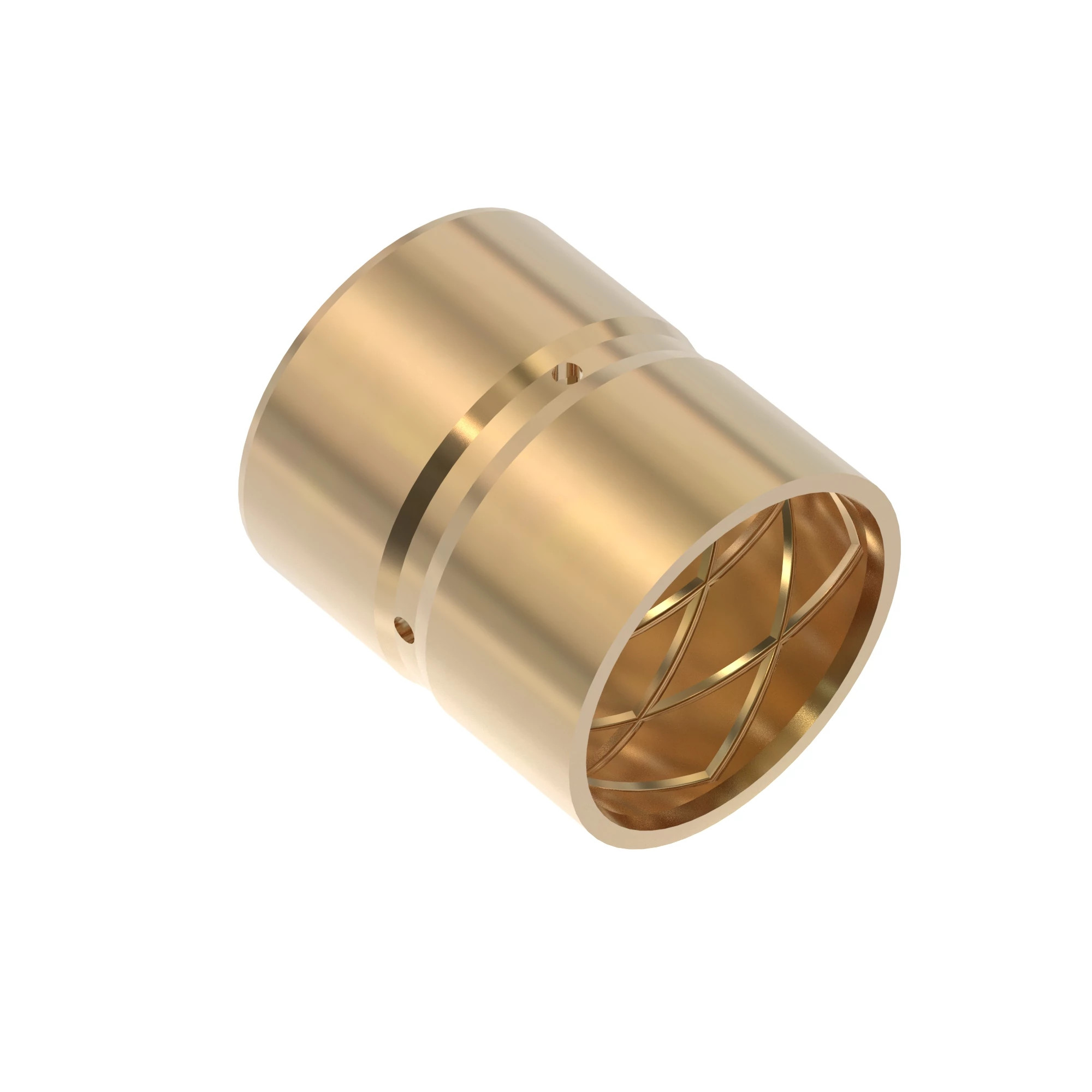 John Deere Cylindrical Alloy Bushing with Hole - T261677