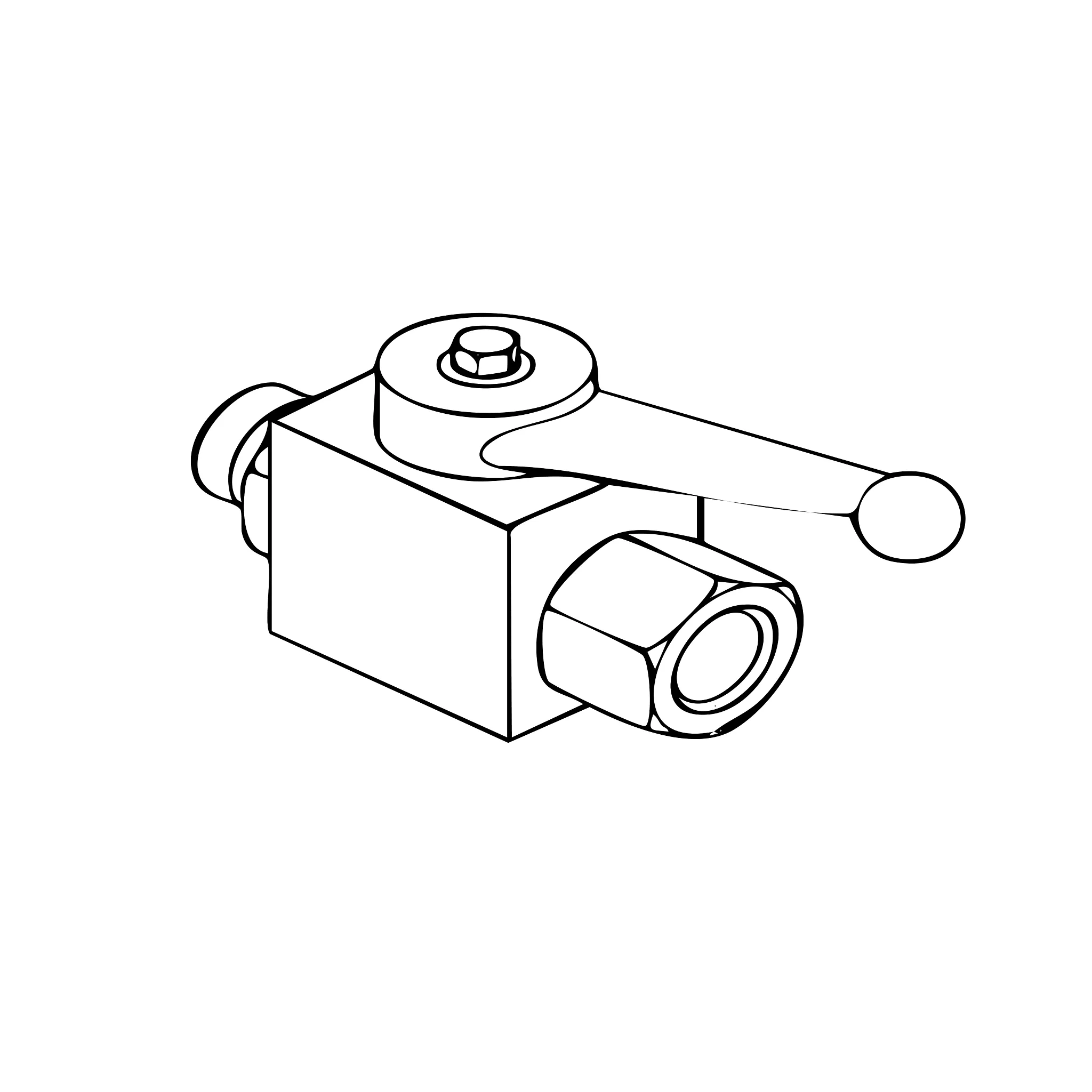 John Deere Quarter Turn Hand Operated Valve - AFH206935