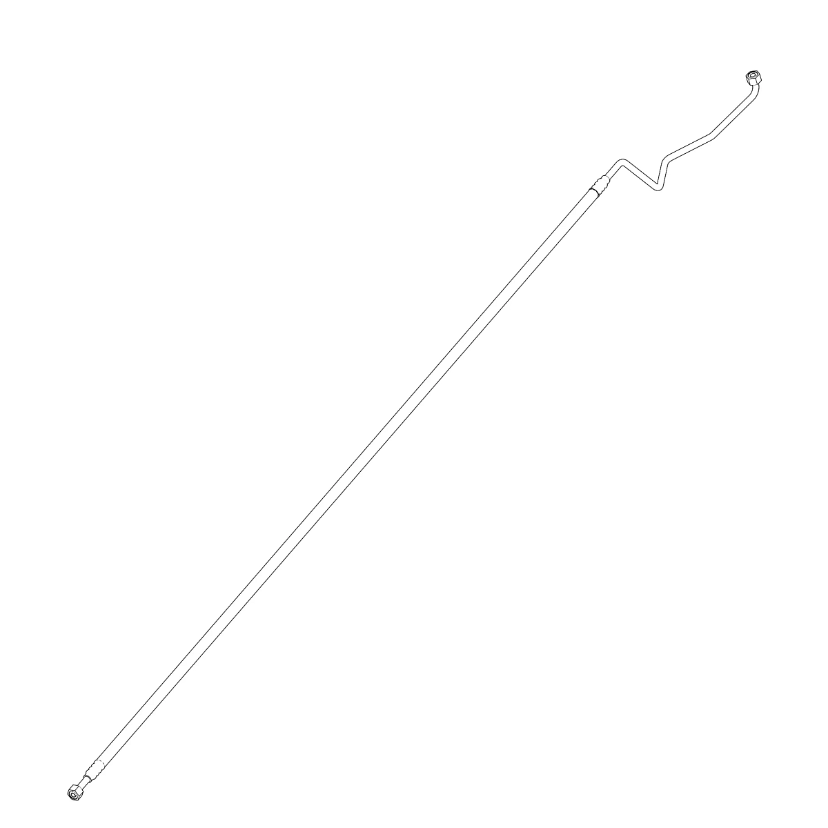 Refrigerant Hose, Pressure Side