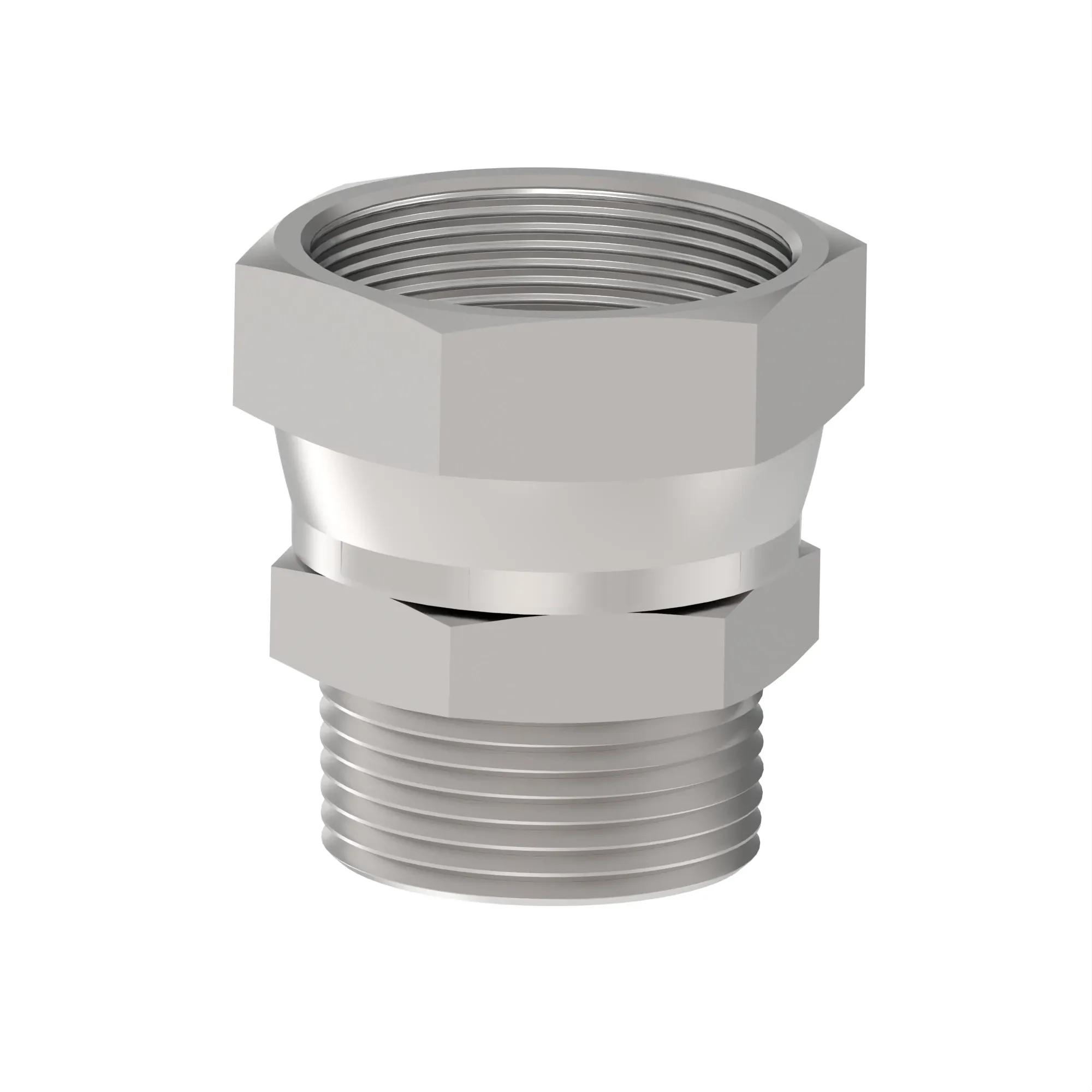 ADAPTER FITTING, 2 MNPT- 2 1/2 FJIC