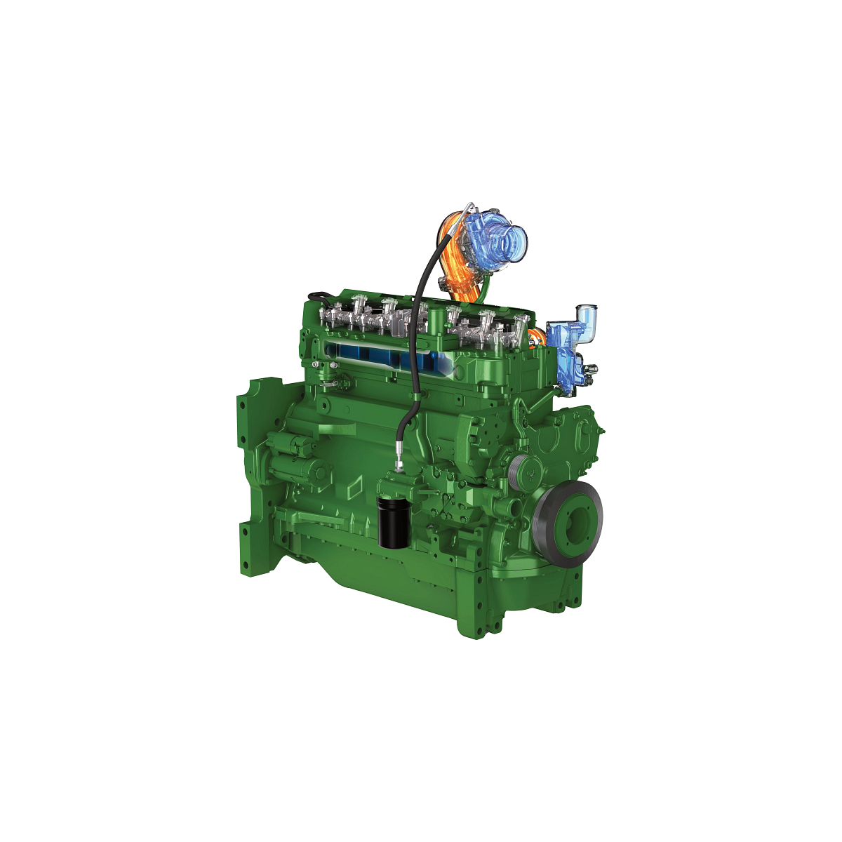 John Deere Diesel Engine, 6.8 Liter, FT4 - PE11621
