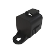ACCY DEUTSCH DT DUST CAP BLK PLSTC