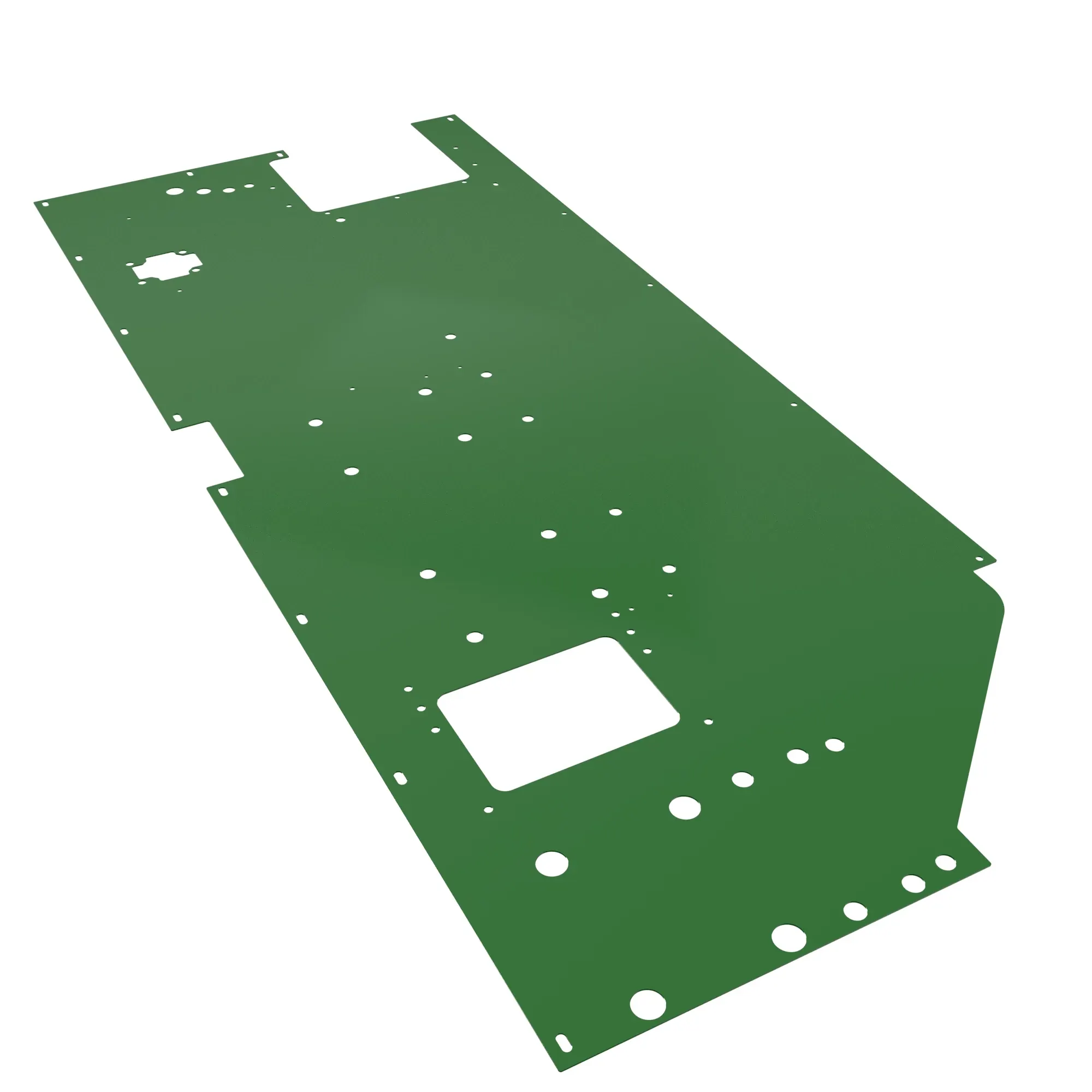 KK55997: Left Side Main Frame Top Shields Sheet
