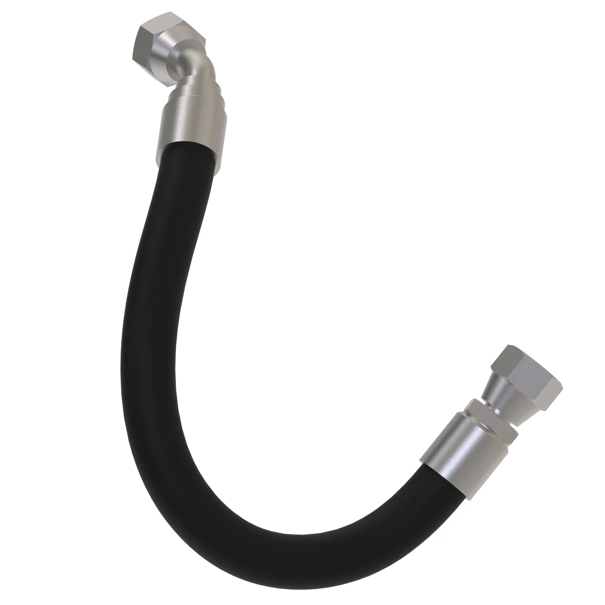 John Deere Header Damping Accumulator Pressure Hydraulic Hose - AXE84862
