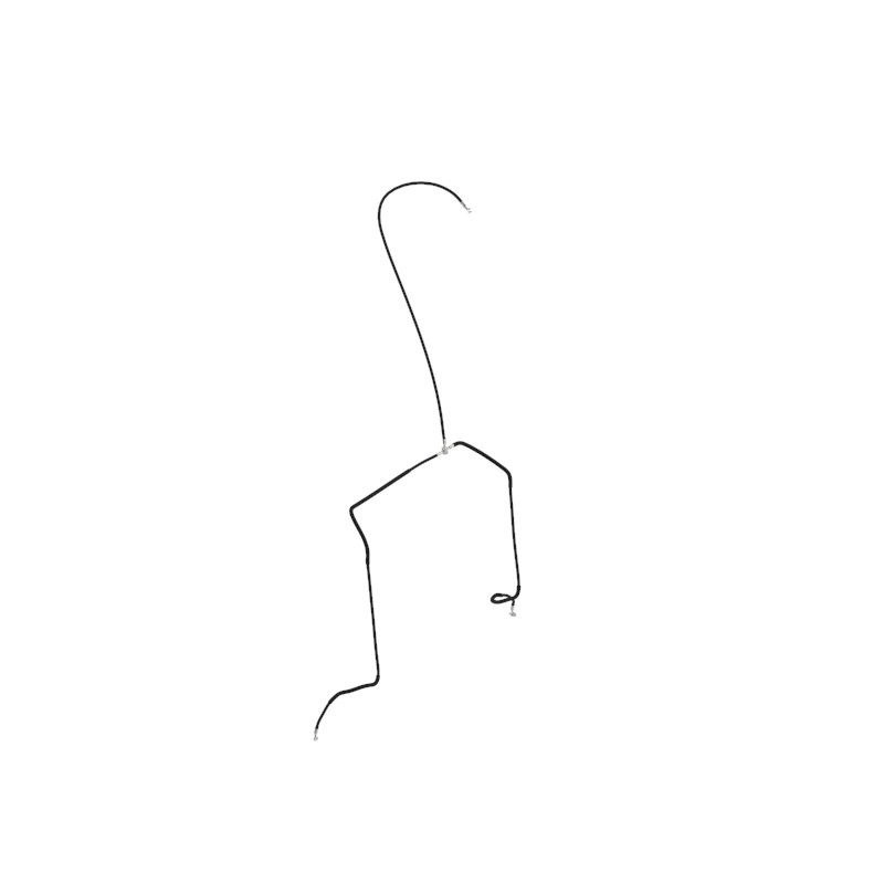 BRAKE LINE, REAR - TX/TURF