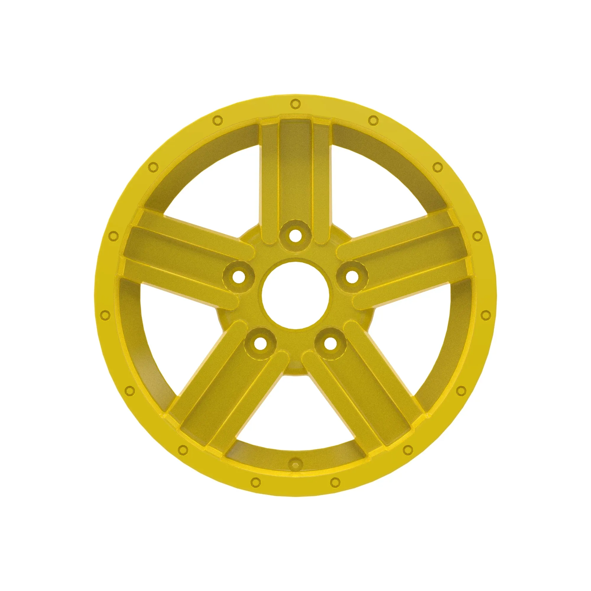 WHEEL, WHEEL, SPORT 14X7 YELLOW