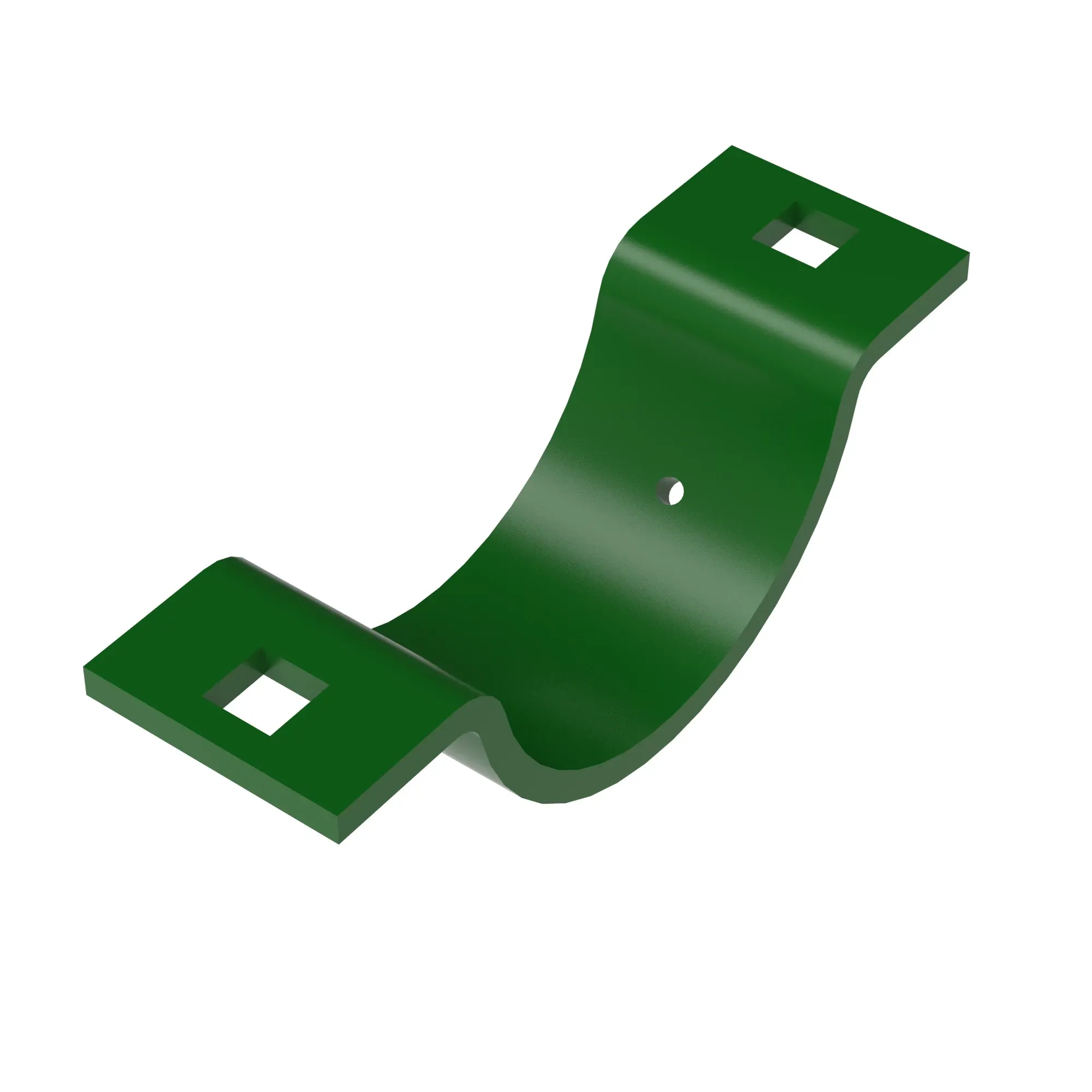 John Deere Bolt-On Single 2-Hole Clamp - E75165