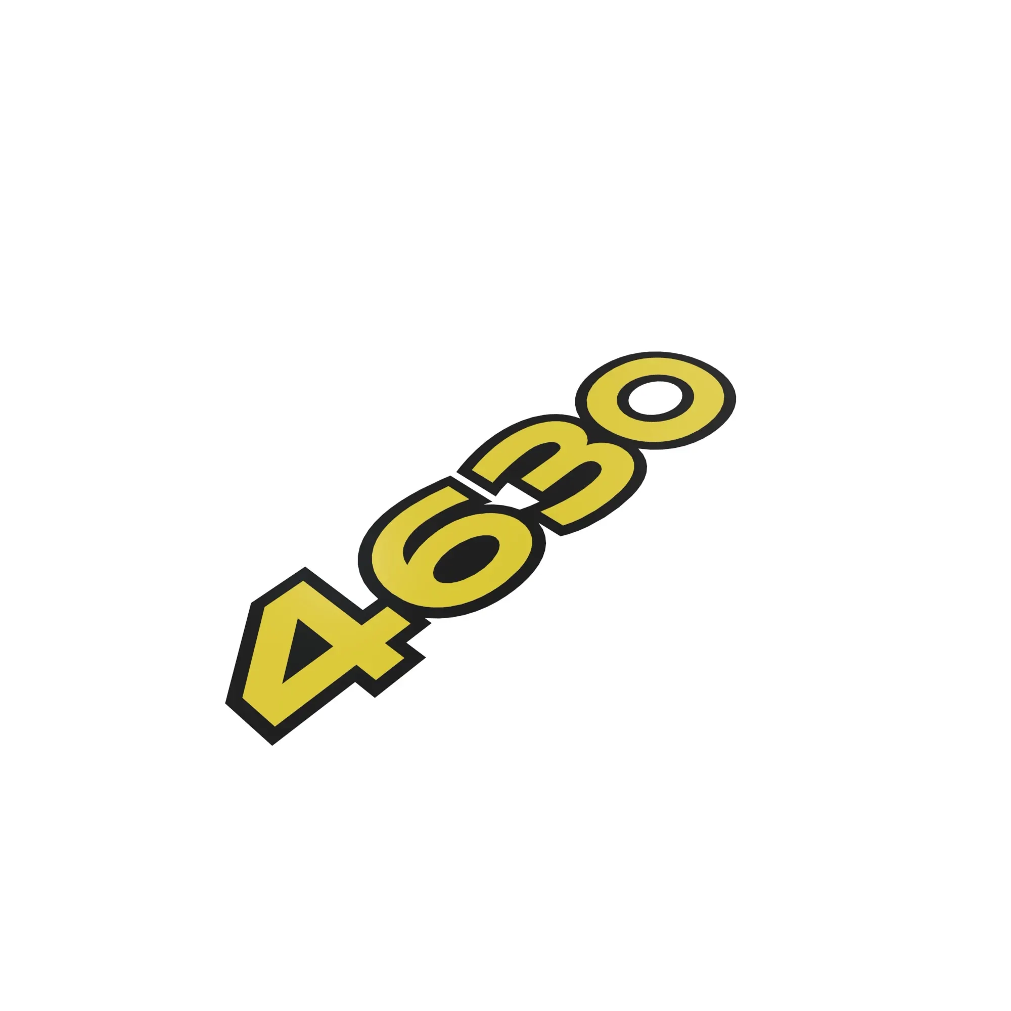 John Deere 4630 Model Label, Left Side - N316723