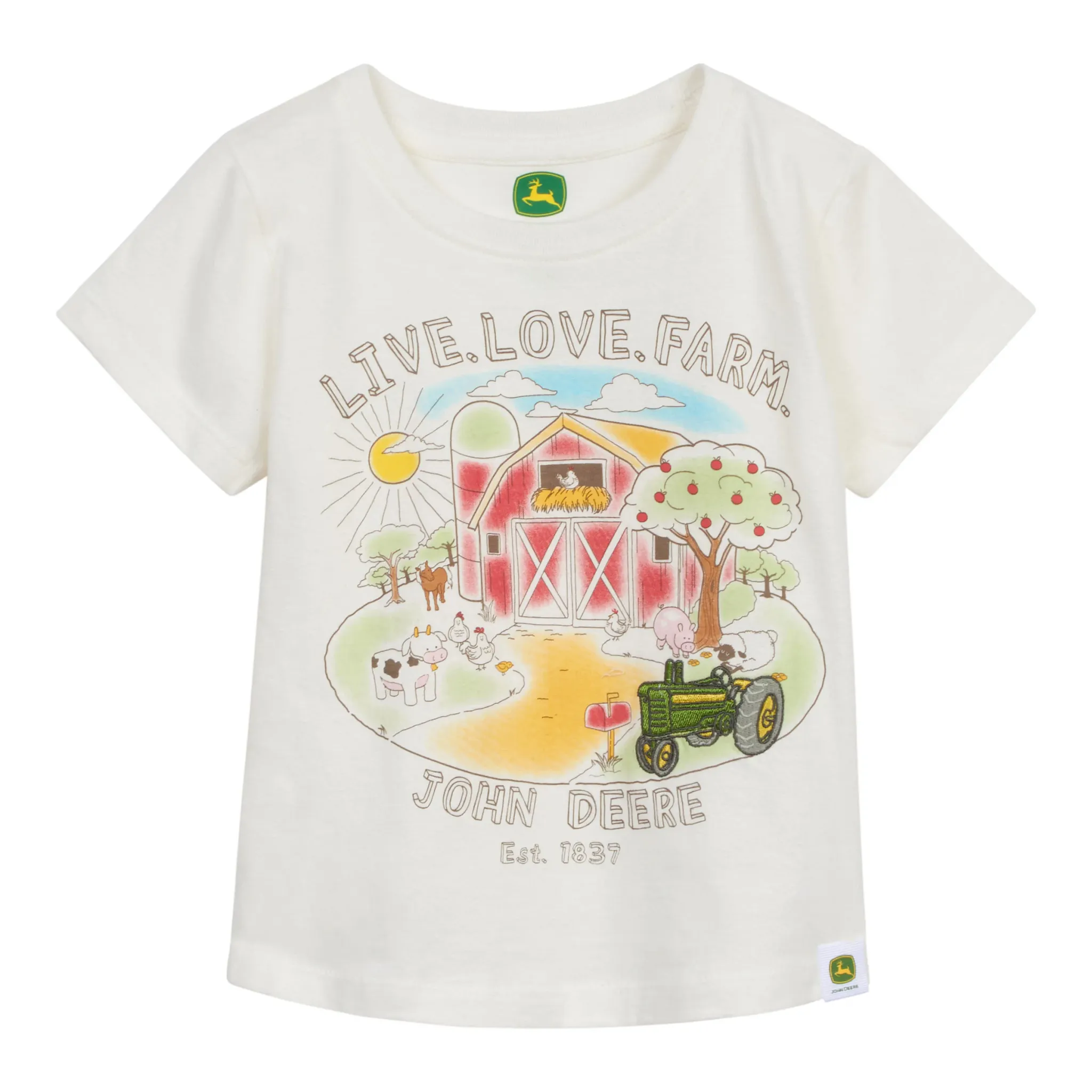 Live. Love. Farm. Graphic T-Shirt 