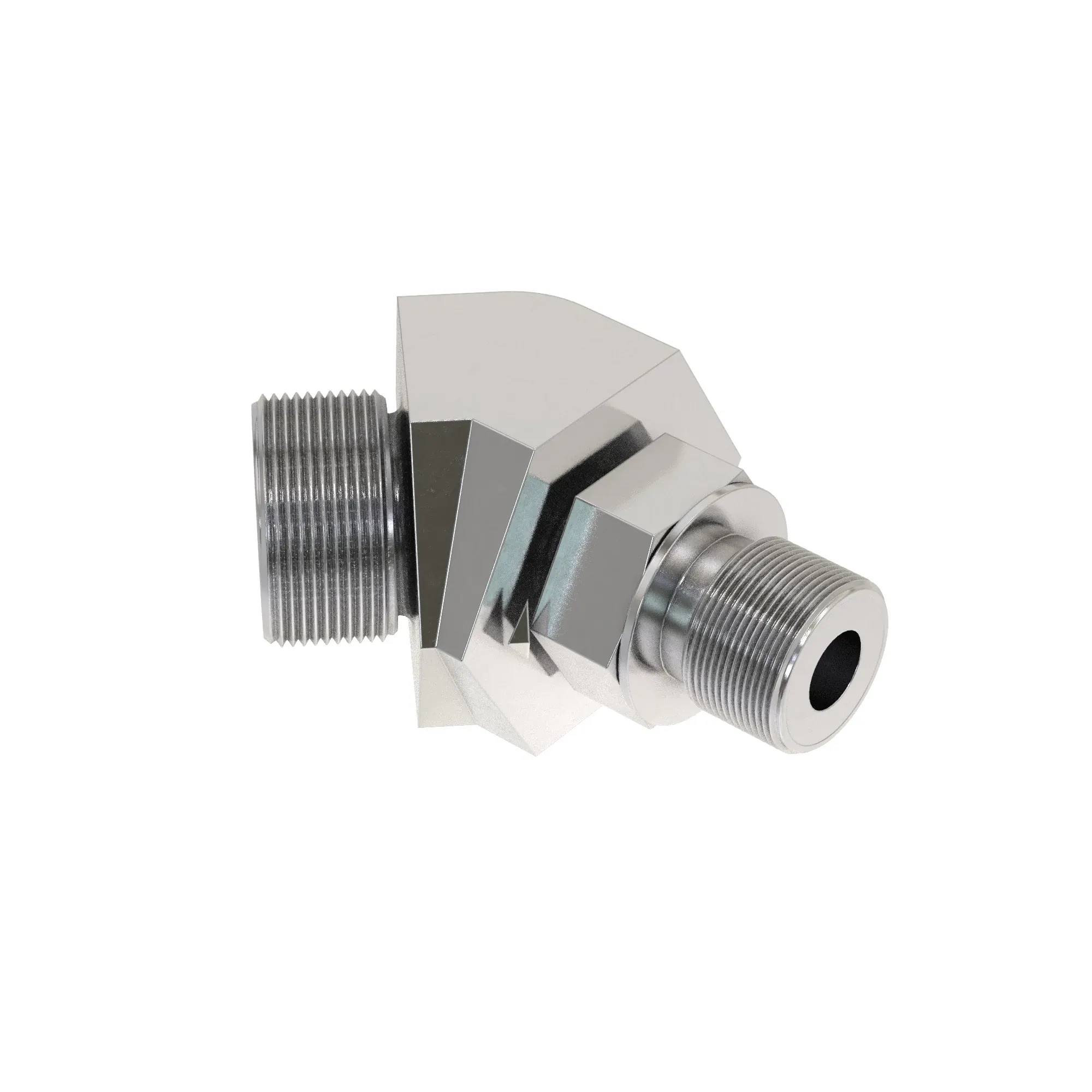 45 DEG STRAIGHT THREAD,O-RING FSF