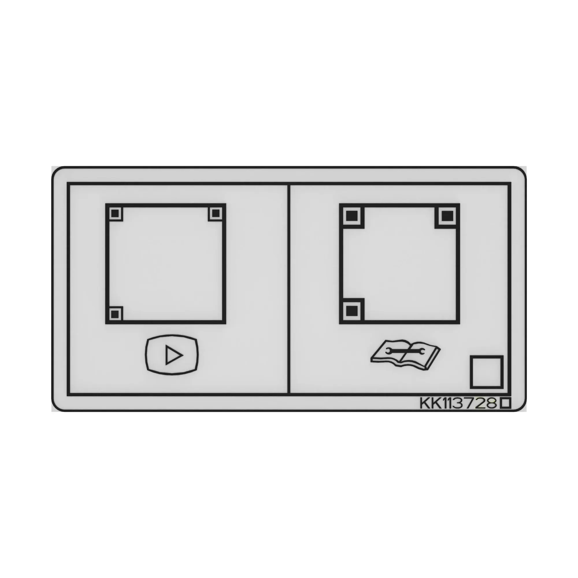 John Deere Label - KK113728