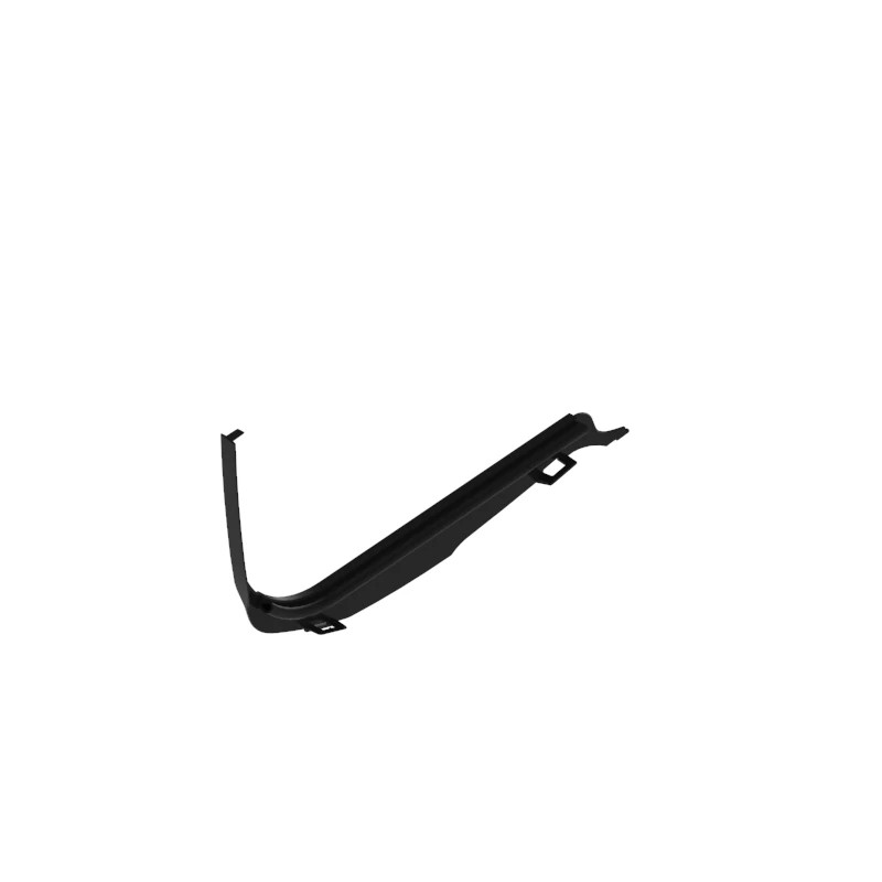 John Deere Hood Left Side Deflector with Seal - AM136700