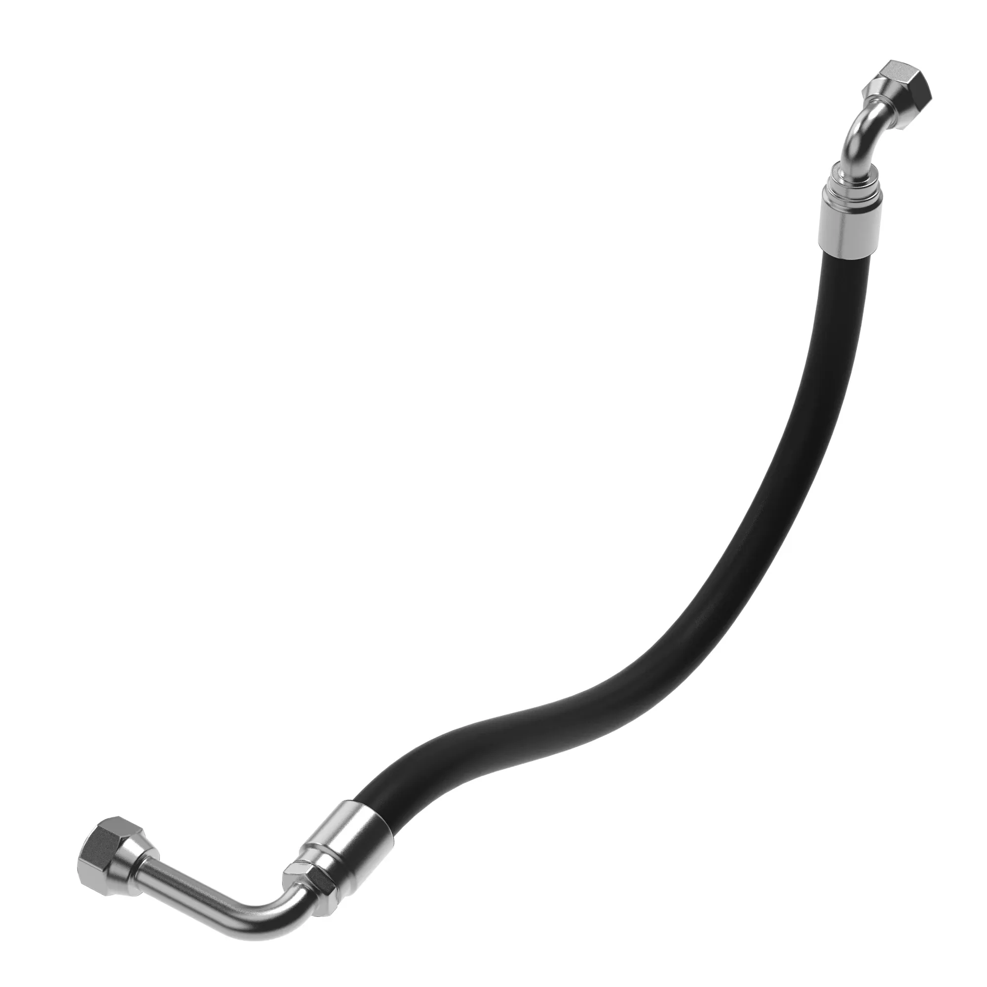 John Deere Motor to Distributor Return Hydraulic Hose - AXE44819