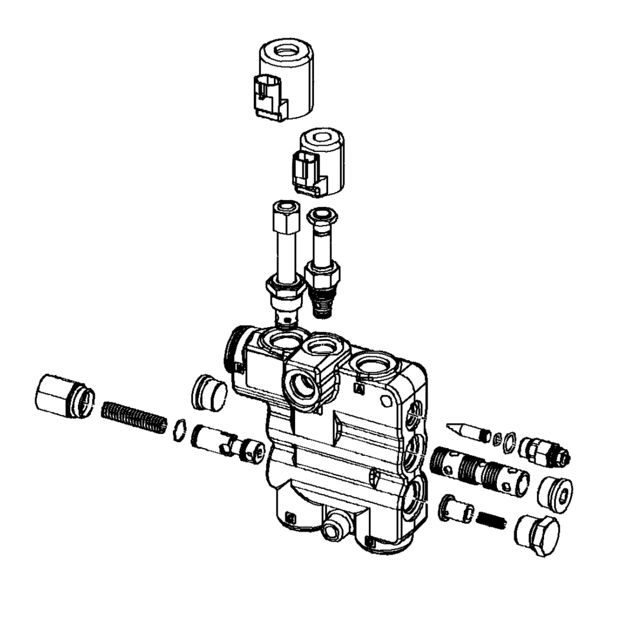 John Deere Solenoid Valve Coil - AT465121