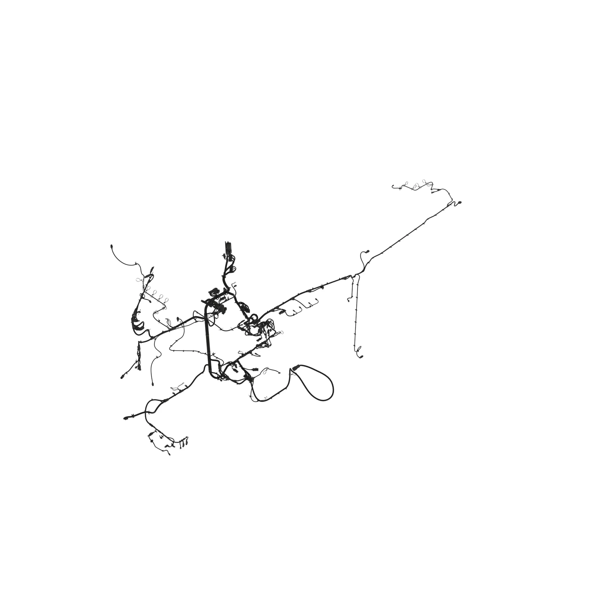 John Deere Main Front Wiring Harness - AXE46854