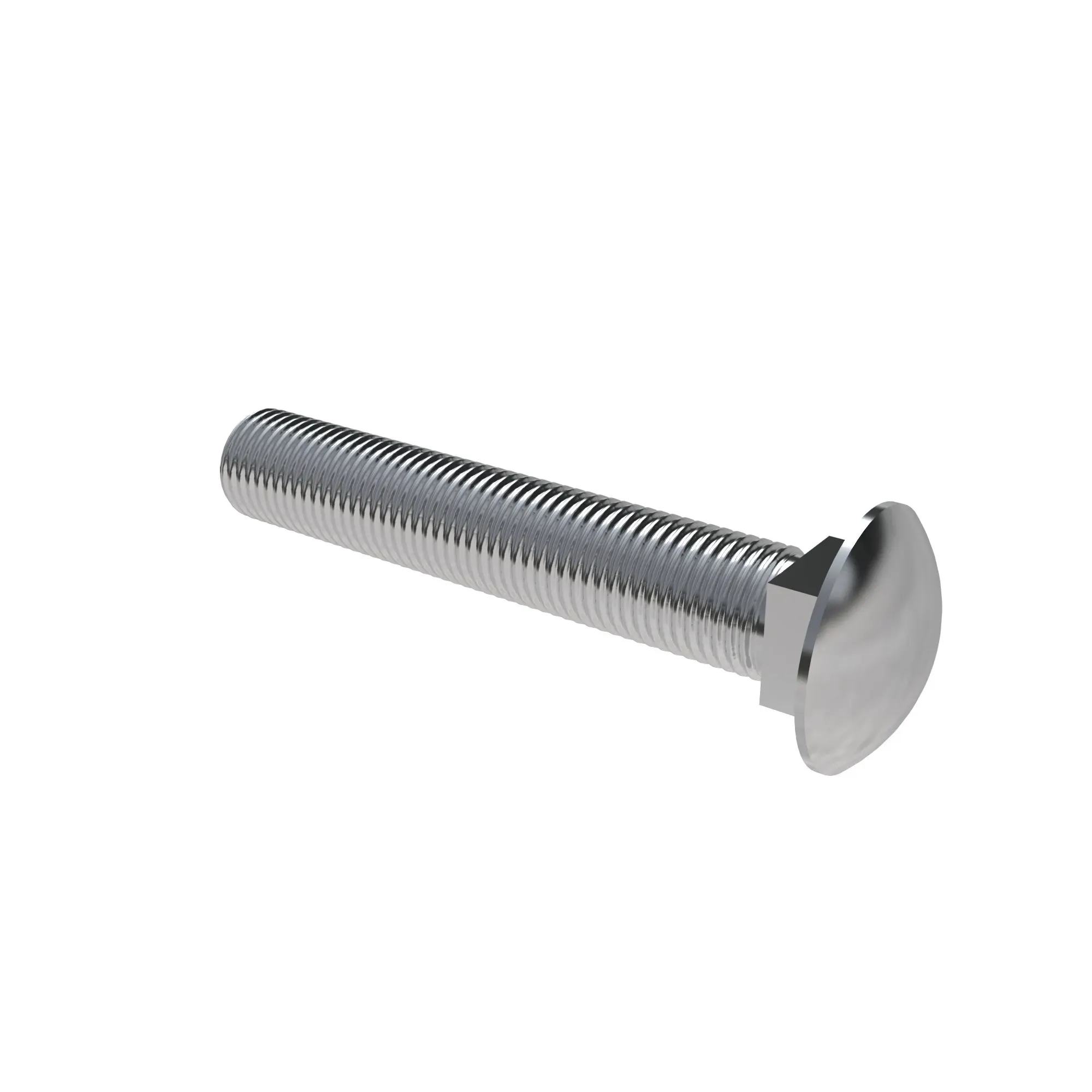 John Deere Round Head Square Neck Bolt, M8 X 75 - KK54674