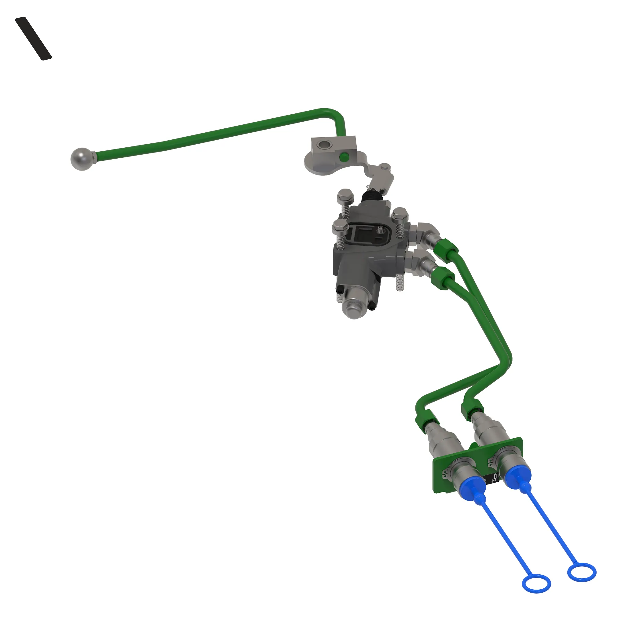 FIELD INSTALLATION KIT, 2 SCV ASSEMBLY, NON ROPS PR TRACTOR