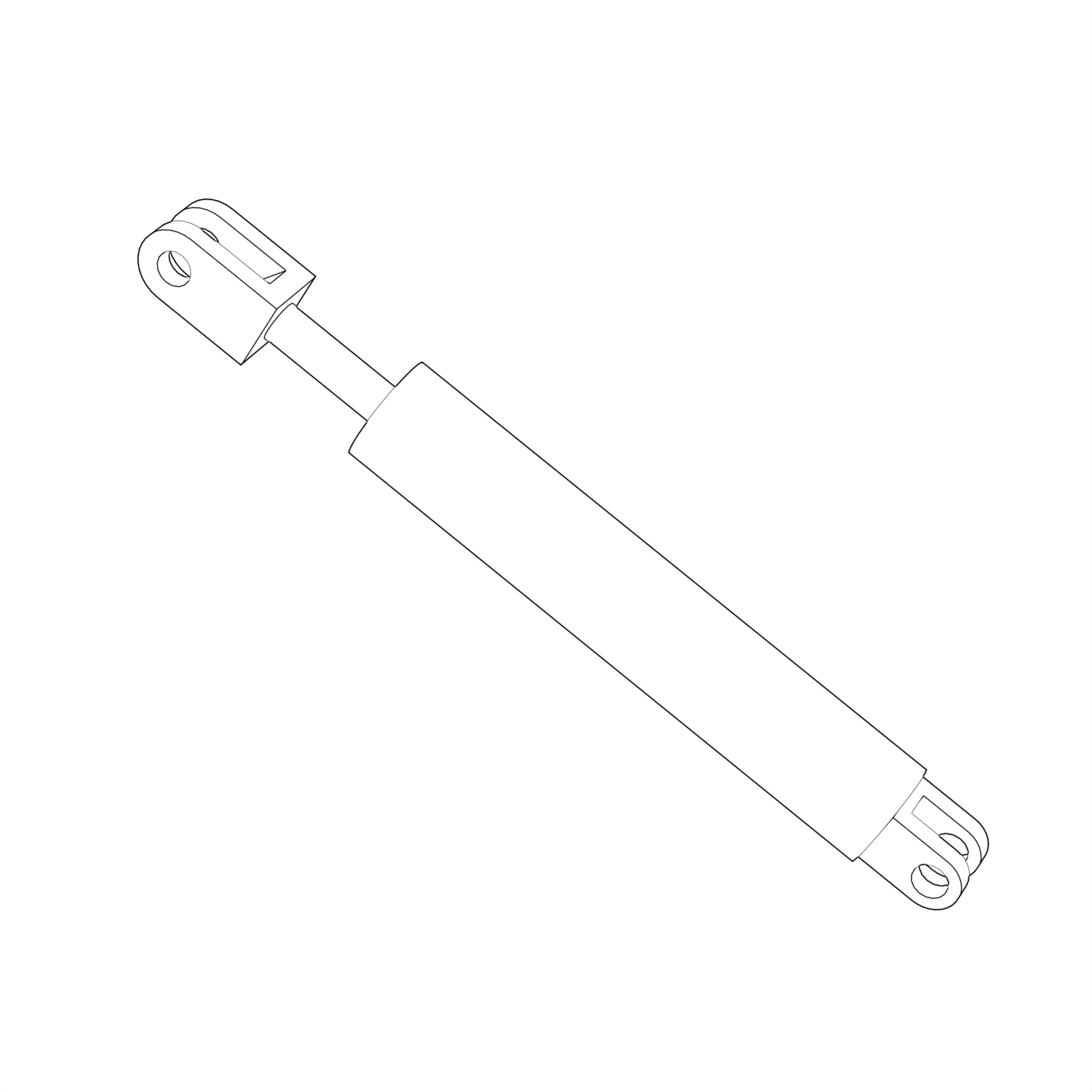 John Deere Hydraulic Cylinder - AN260329
