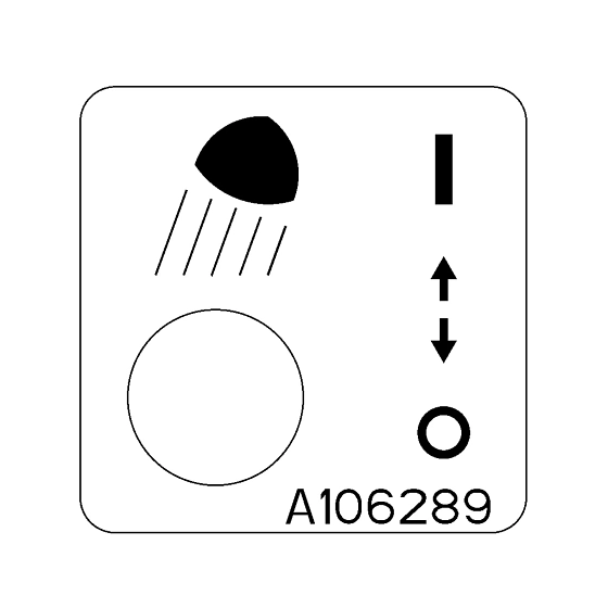 John Deere Label - A106289