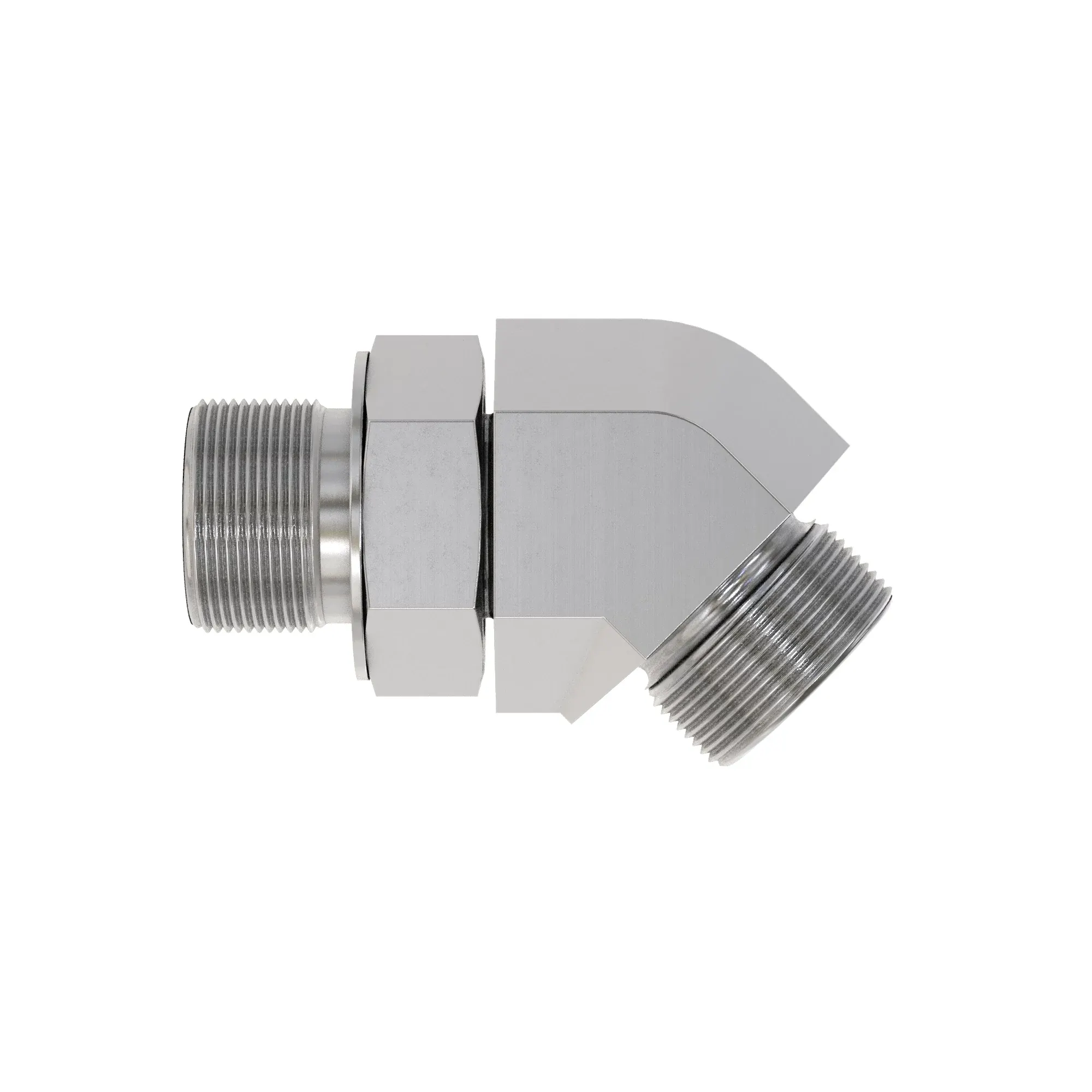 45 DEG STRAIGHT THREAD,O-RING FSF