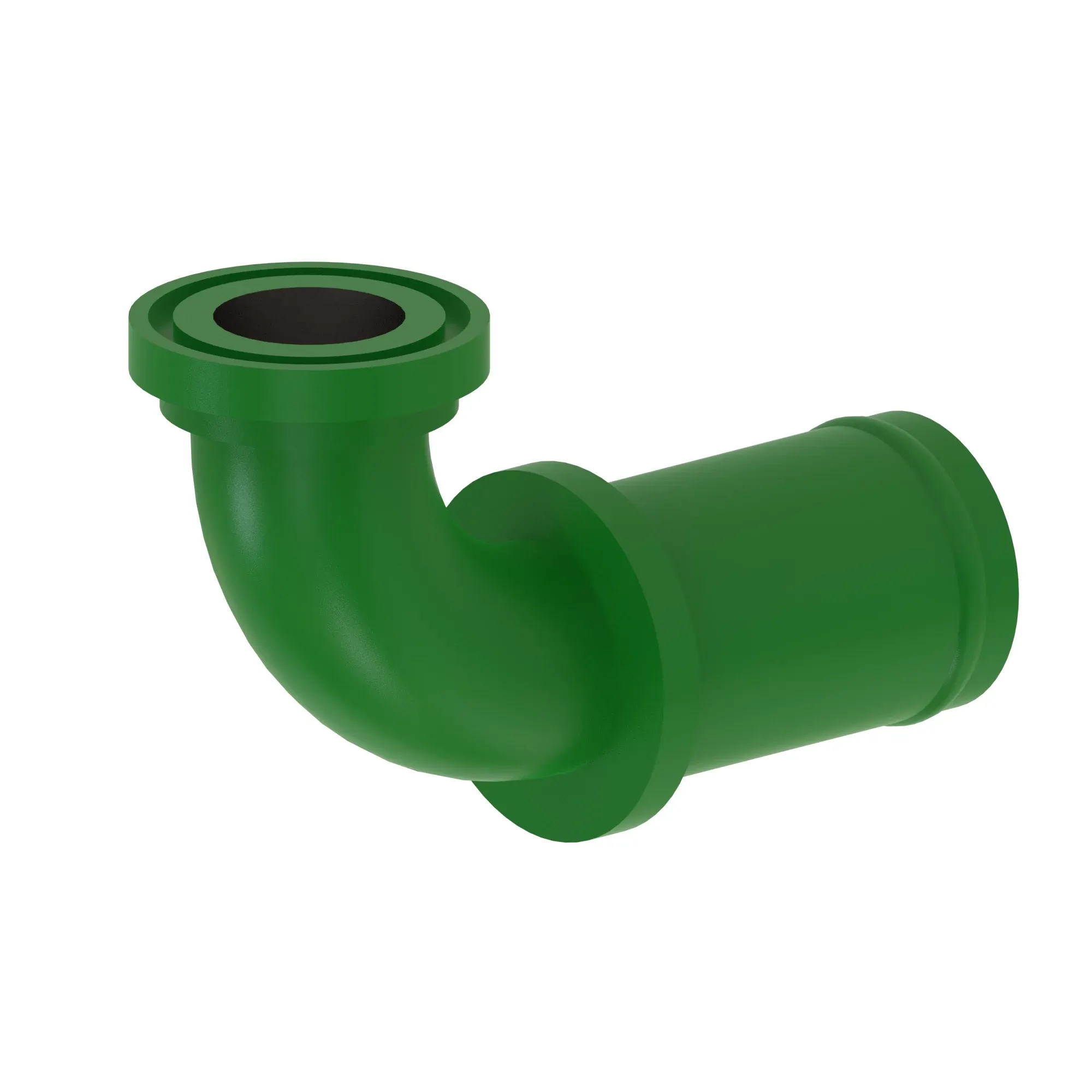 John Deere 90 Degree Flange Head Elbow Fitting - T147379