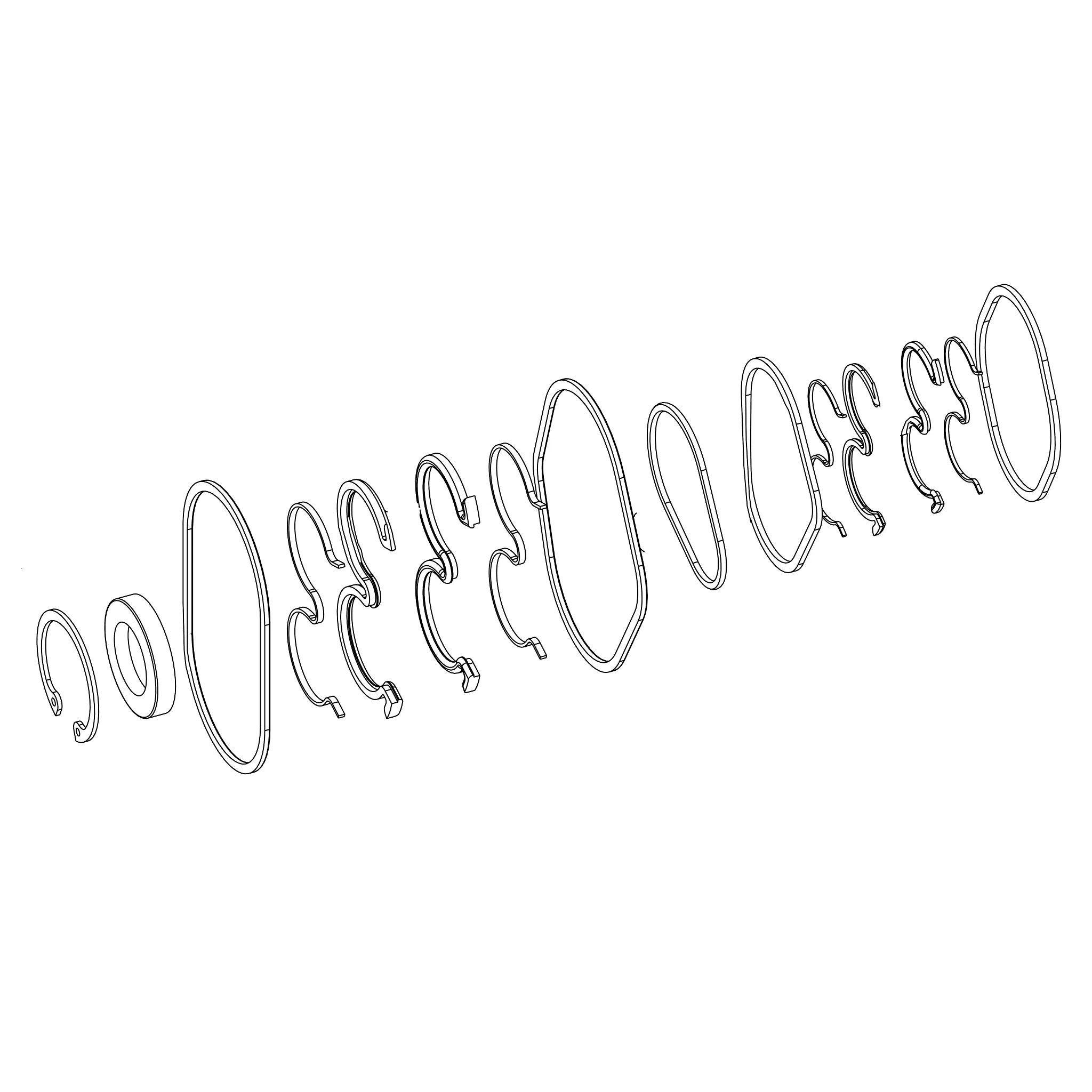 John Deere Hydraulic Pump Seal Kit - RE285562