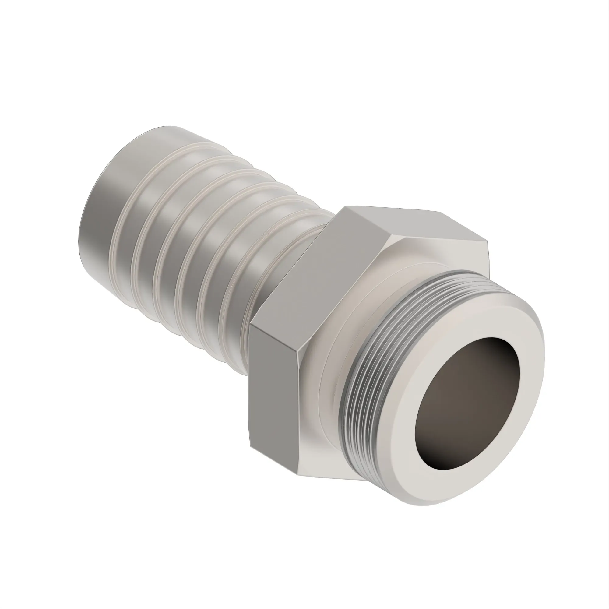 John Deere Male Threaded Multi-Barbed Connector Fitting - T246610