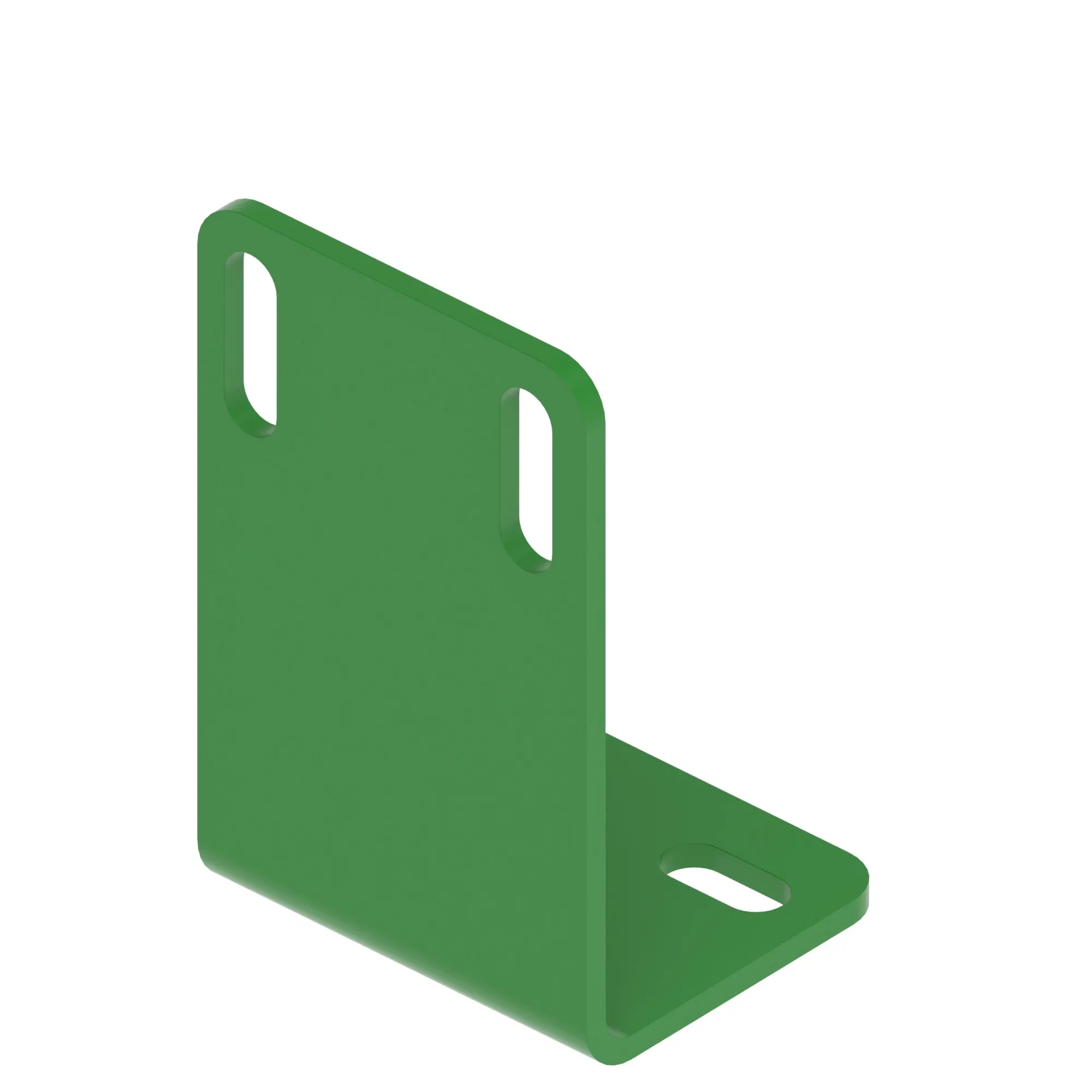 John Deere Auxiliary Hydraulic Pump Hose and Fitting Bracket - KK50619