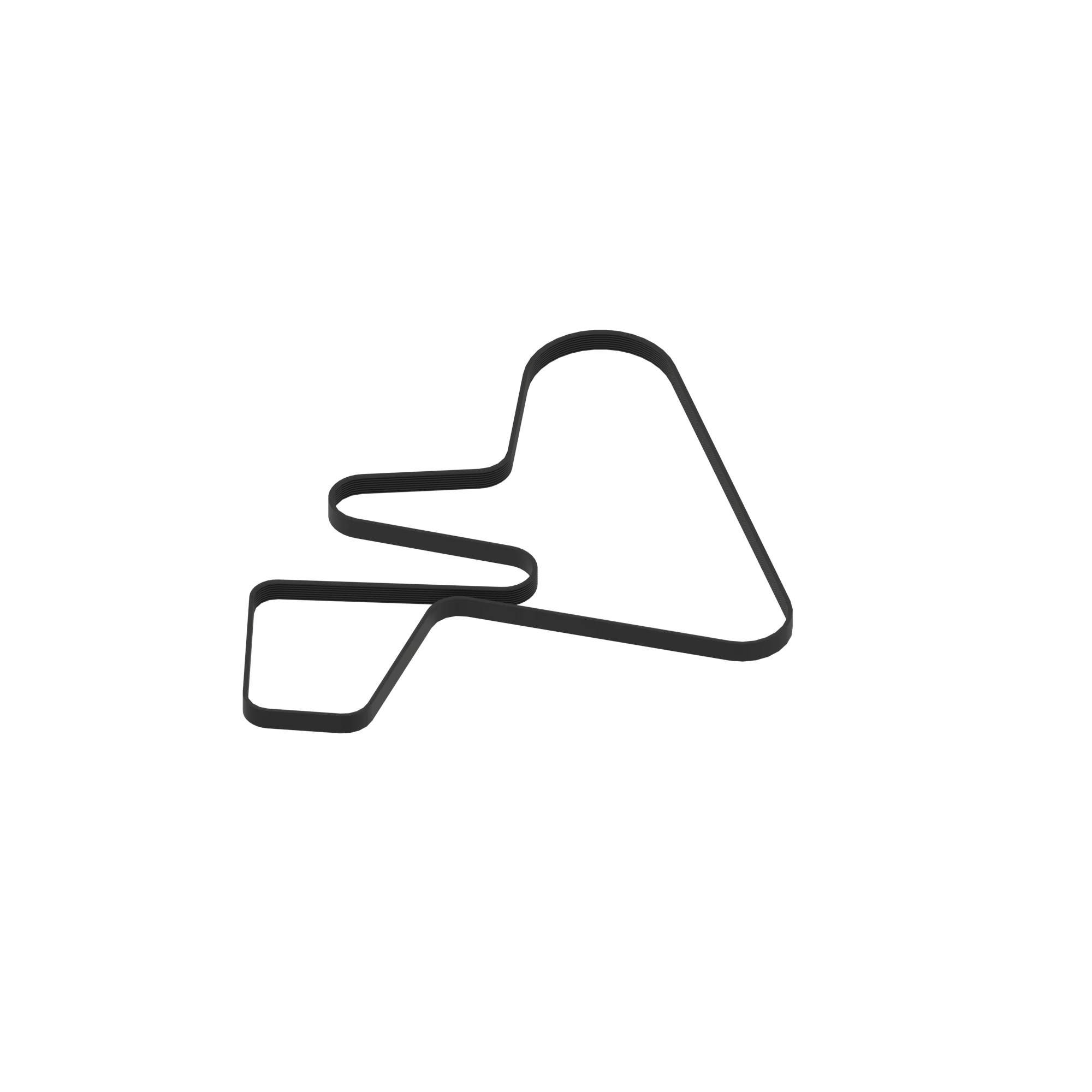 John Deere PK Section Engine Fan Drive V-Belt, Effective Length 2800 mm (110 inch) - T208132