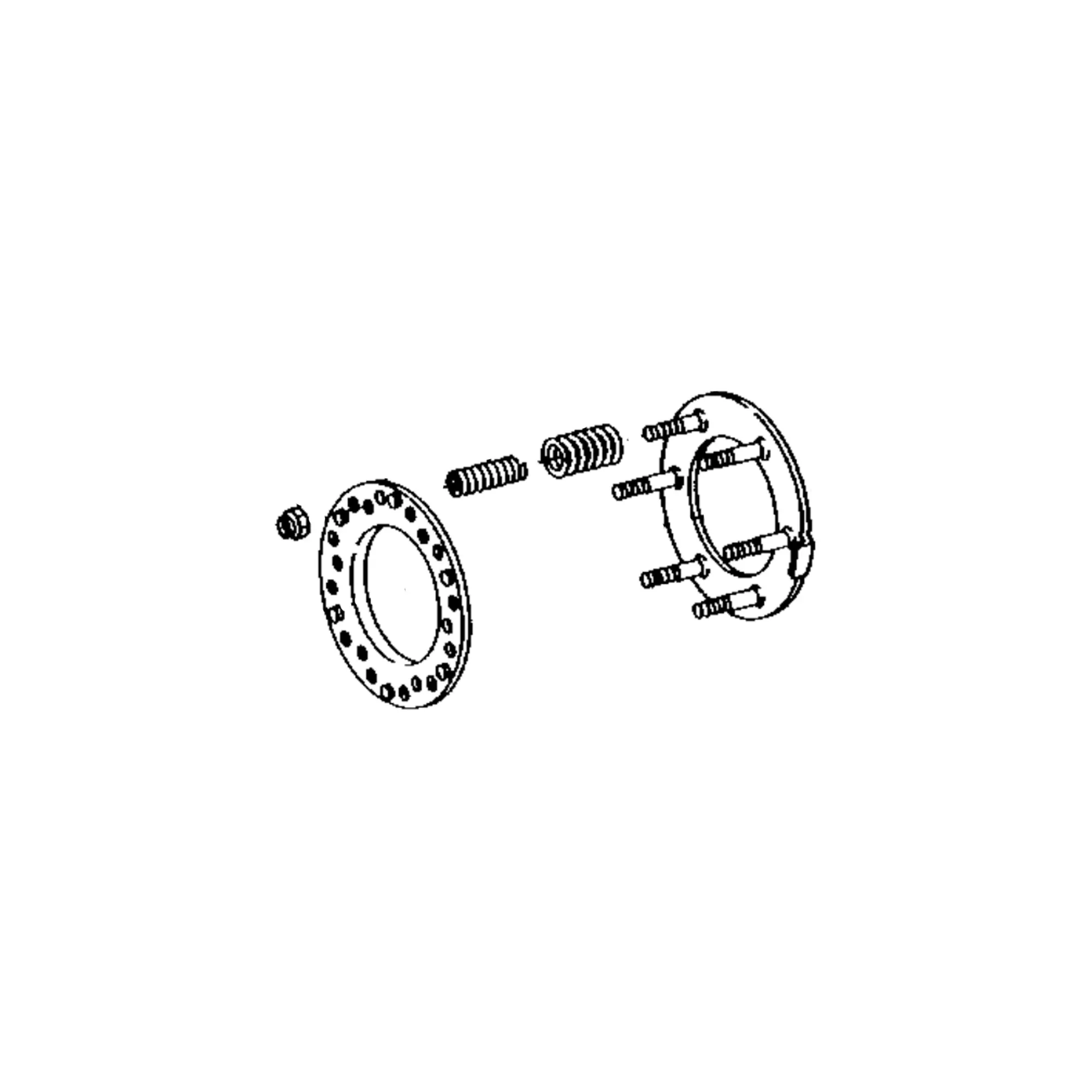 John Deere Clutch Spring Assembly - AW28495