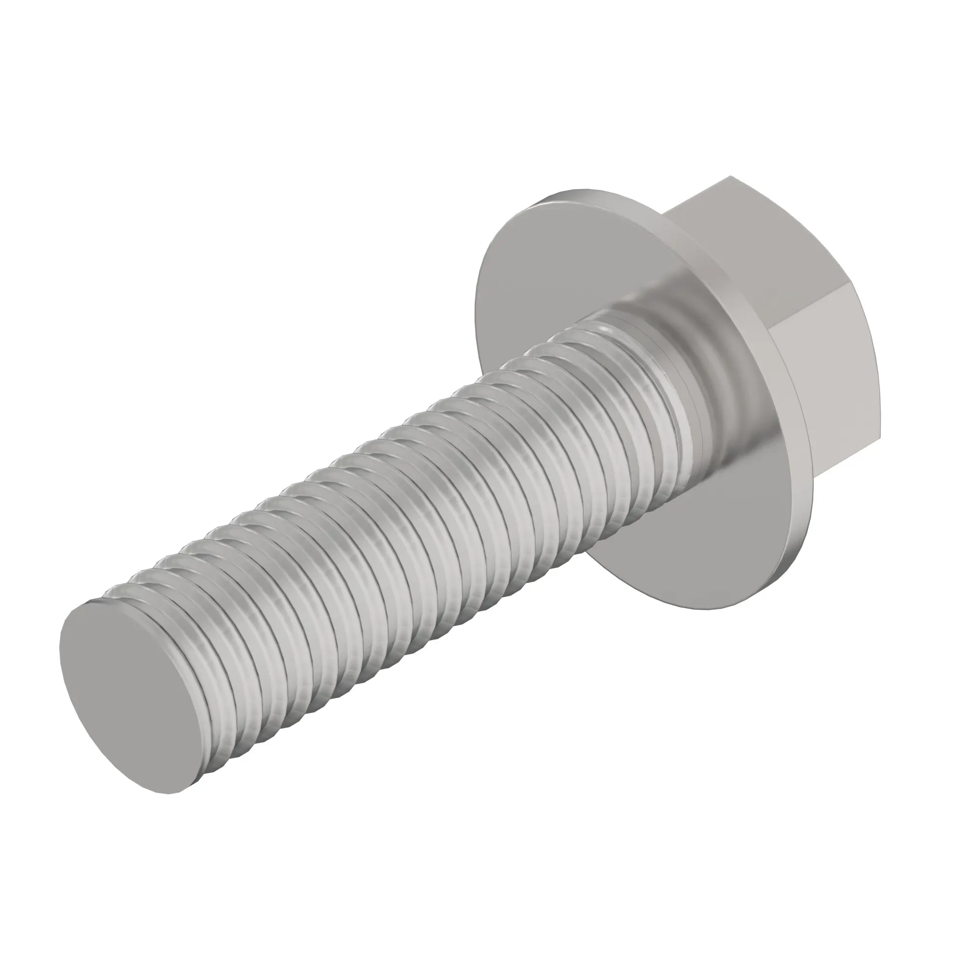 John Deere Hexagonal Head Flanged Screw, M12 X 40 - 19M10684