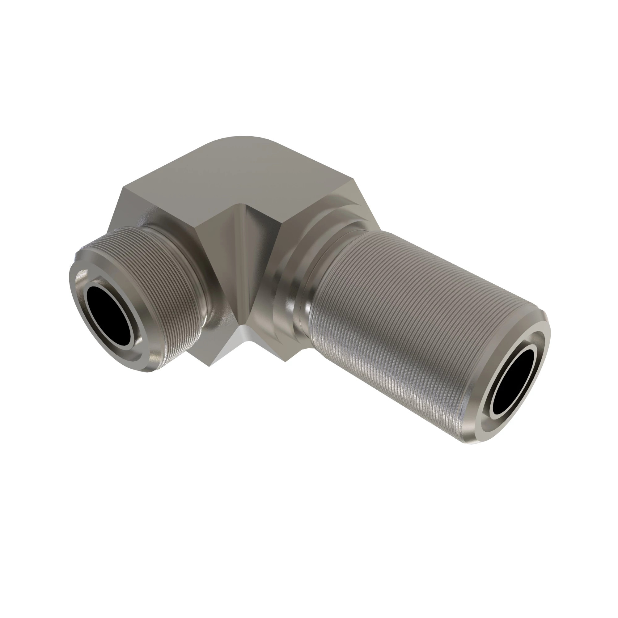 90 DEG BULKHEAD ELBOW,O-RING FSF