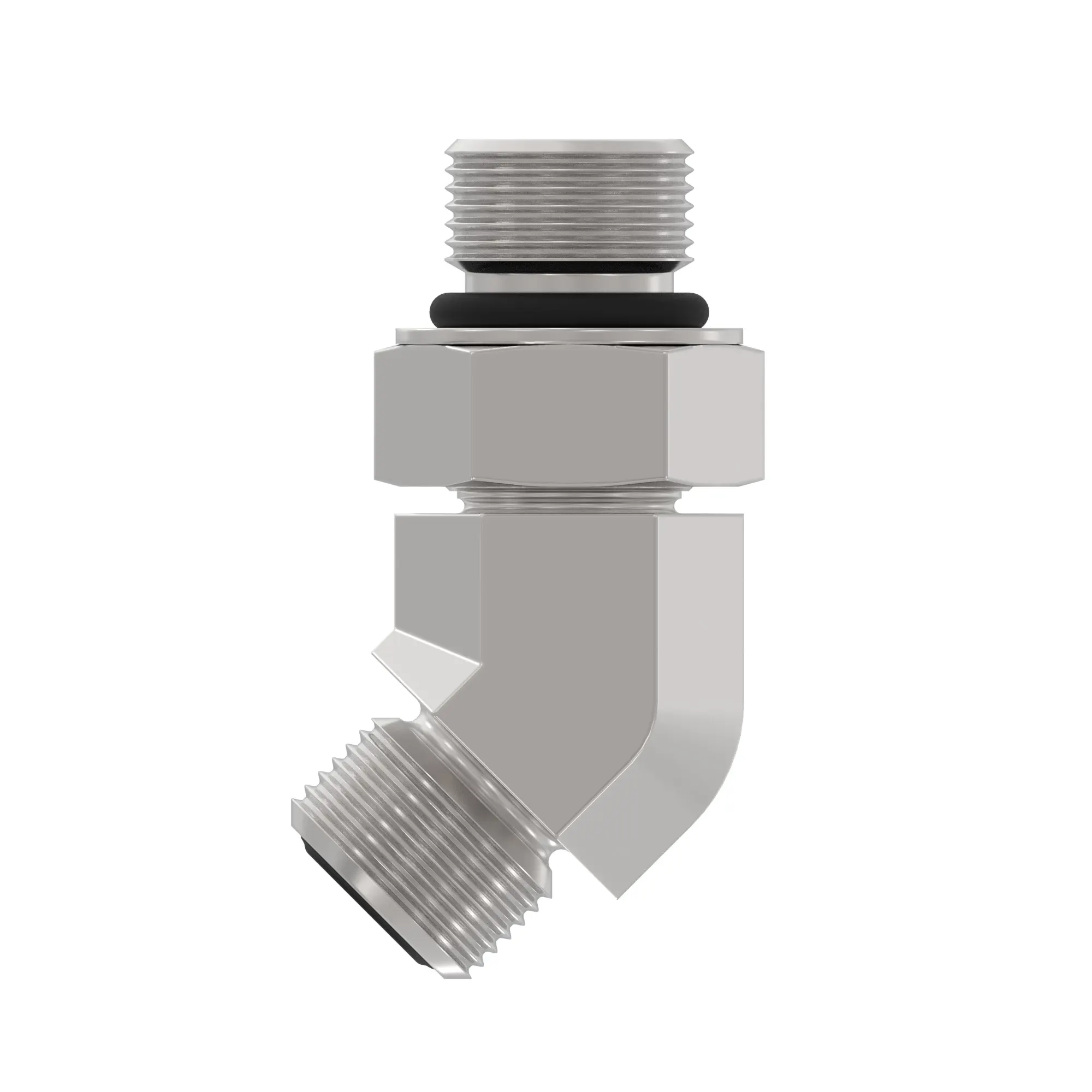 45 DEG ADJ STUD ELBOW(SDE45),S-RING