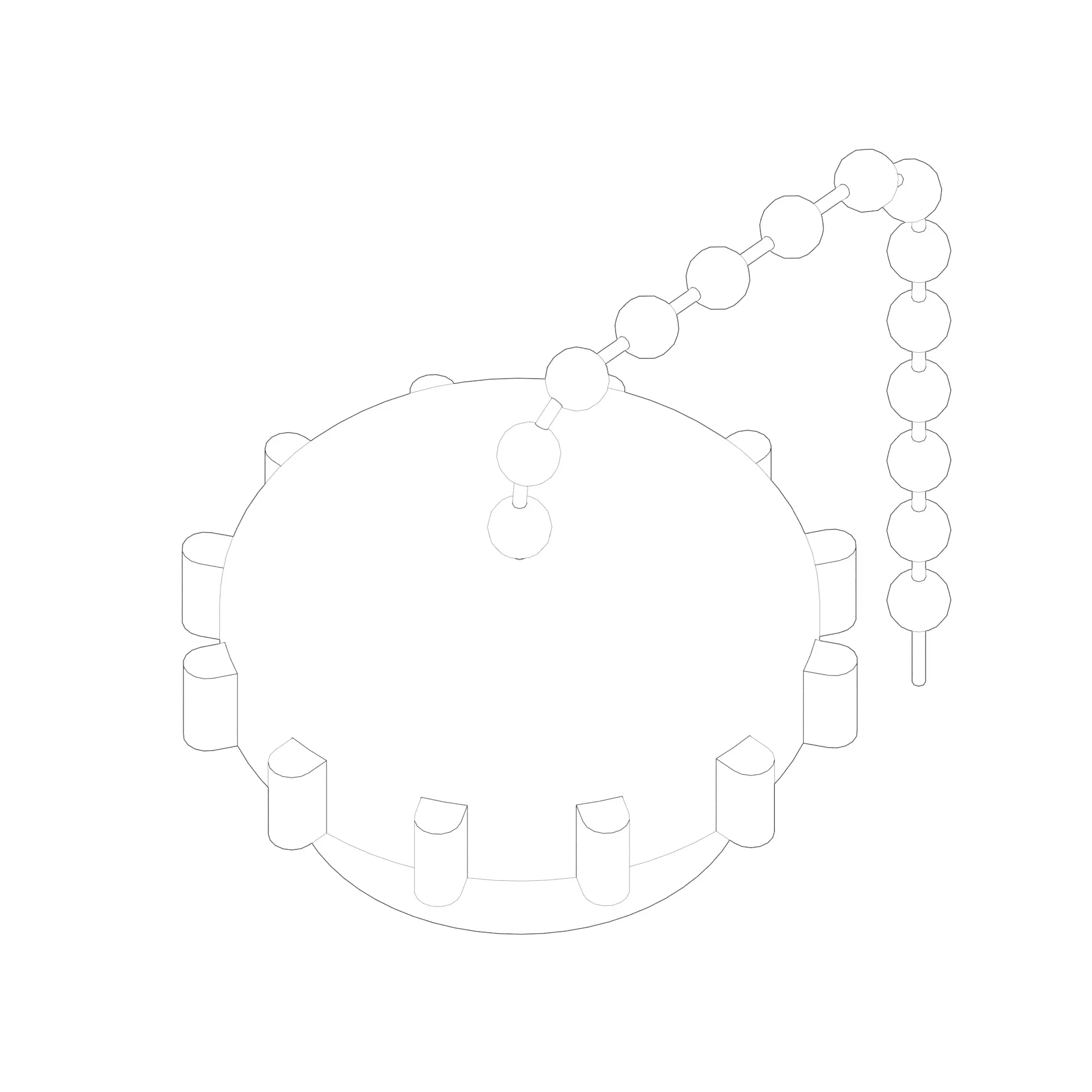 CAP, ETHER VALVE