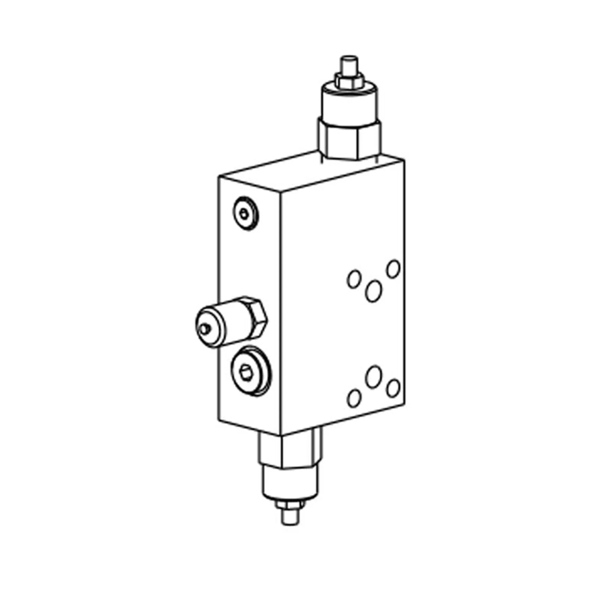 John Deere Beater Block Valve Stack - AH219693
