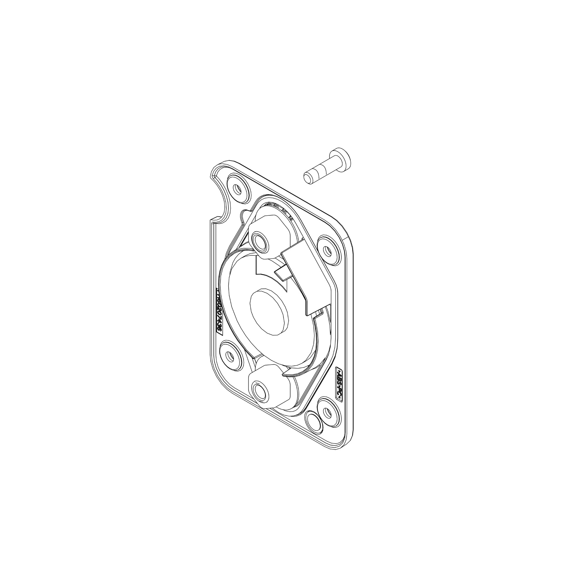 John Deere GS3 2630 Speaker and Hardware Kit - PFA10059