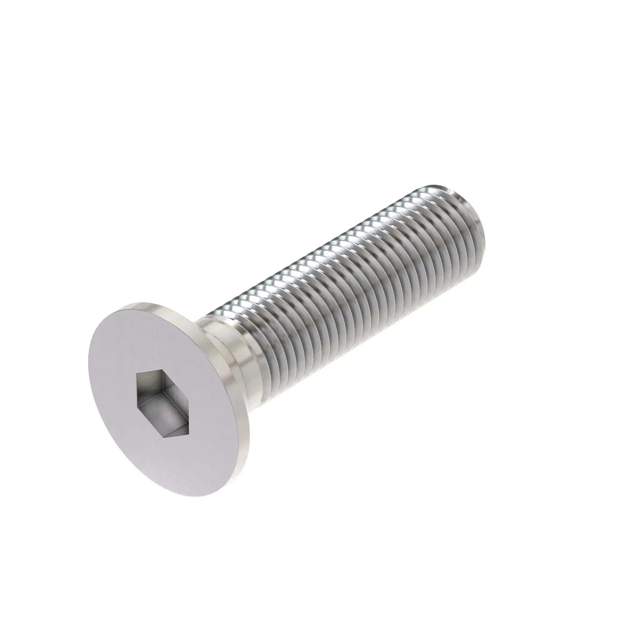 SCREW, HEX FLAT CTSK HEAD, METRIC