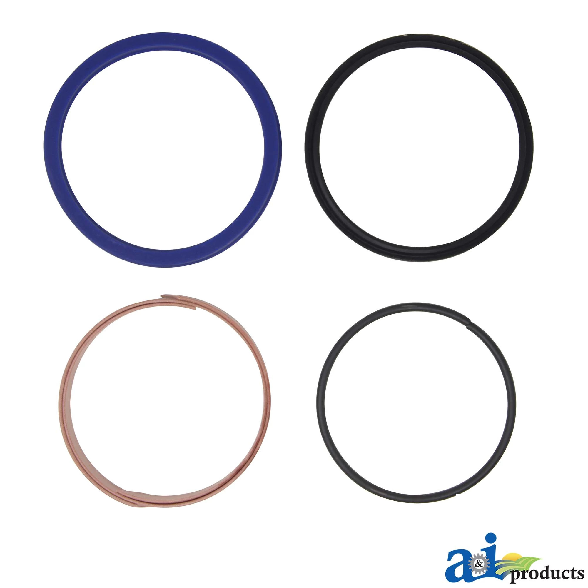 A&I Products Hydraulic Cylinder Rod Seal Kit - A-AH214612