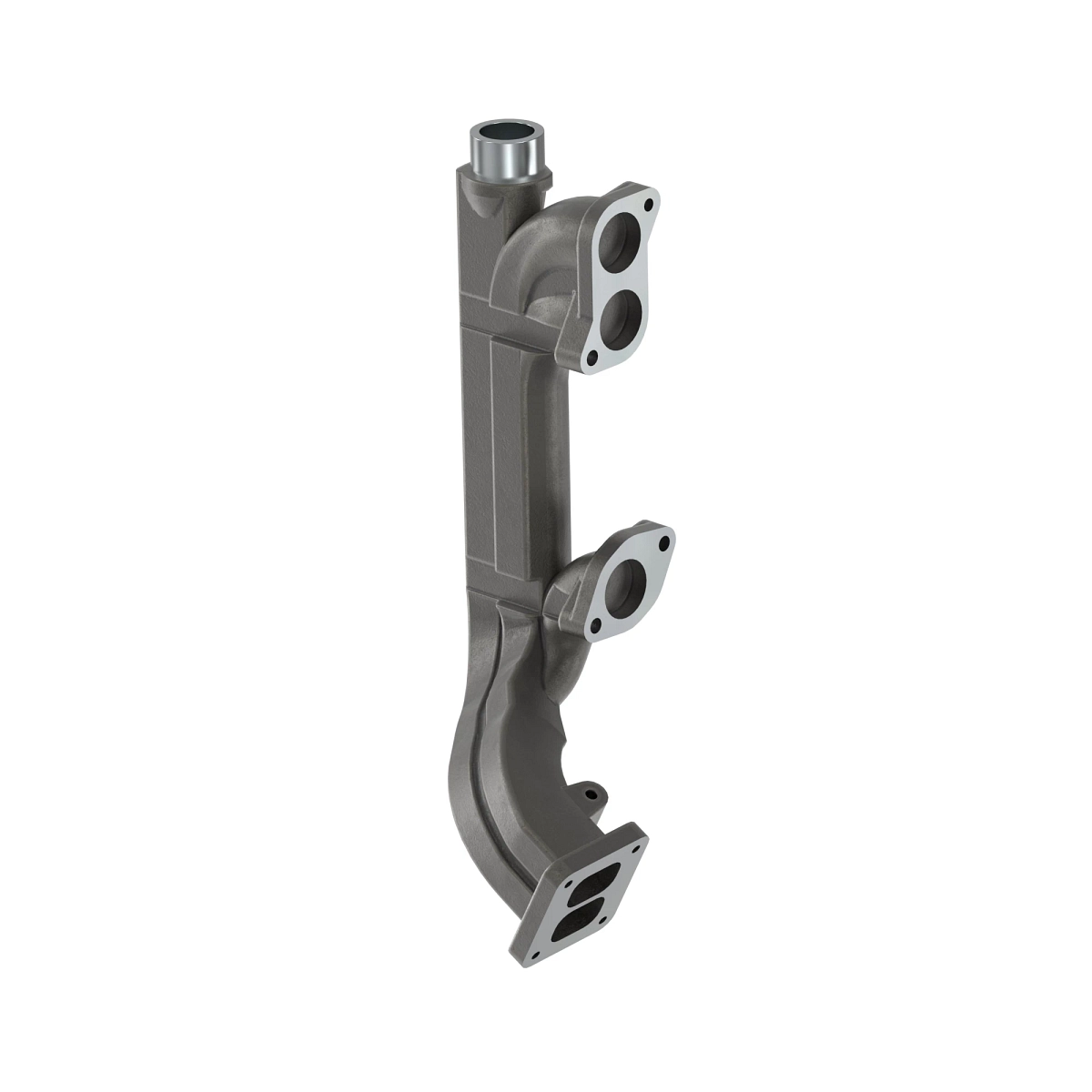Manifold, Exhaust, Rear