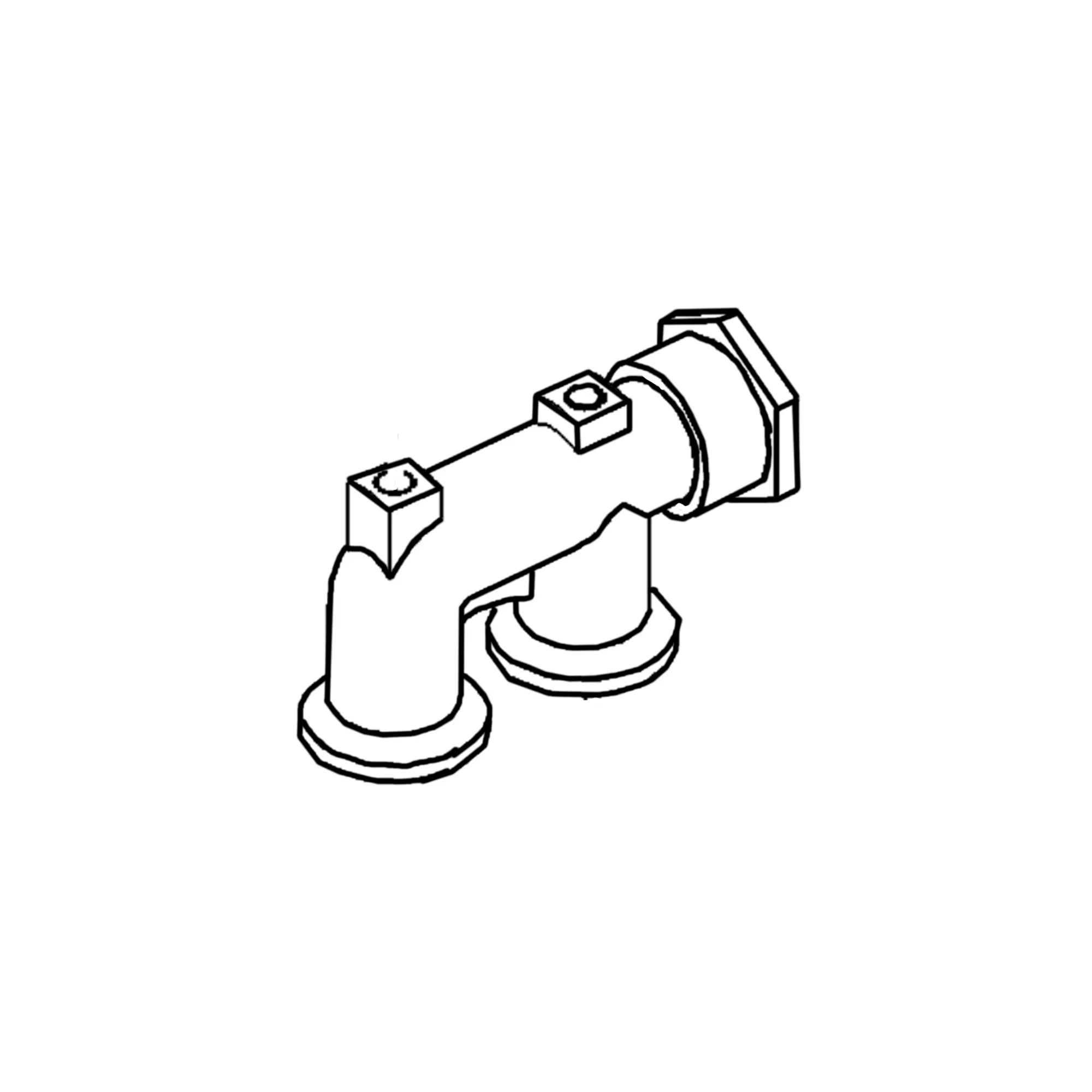 John Deere Double Piston Pump Manifold - A78190