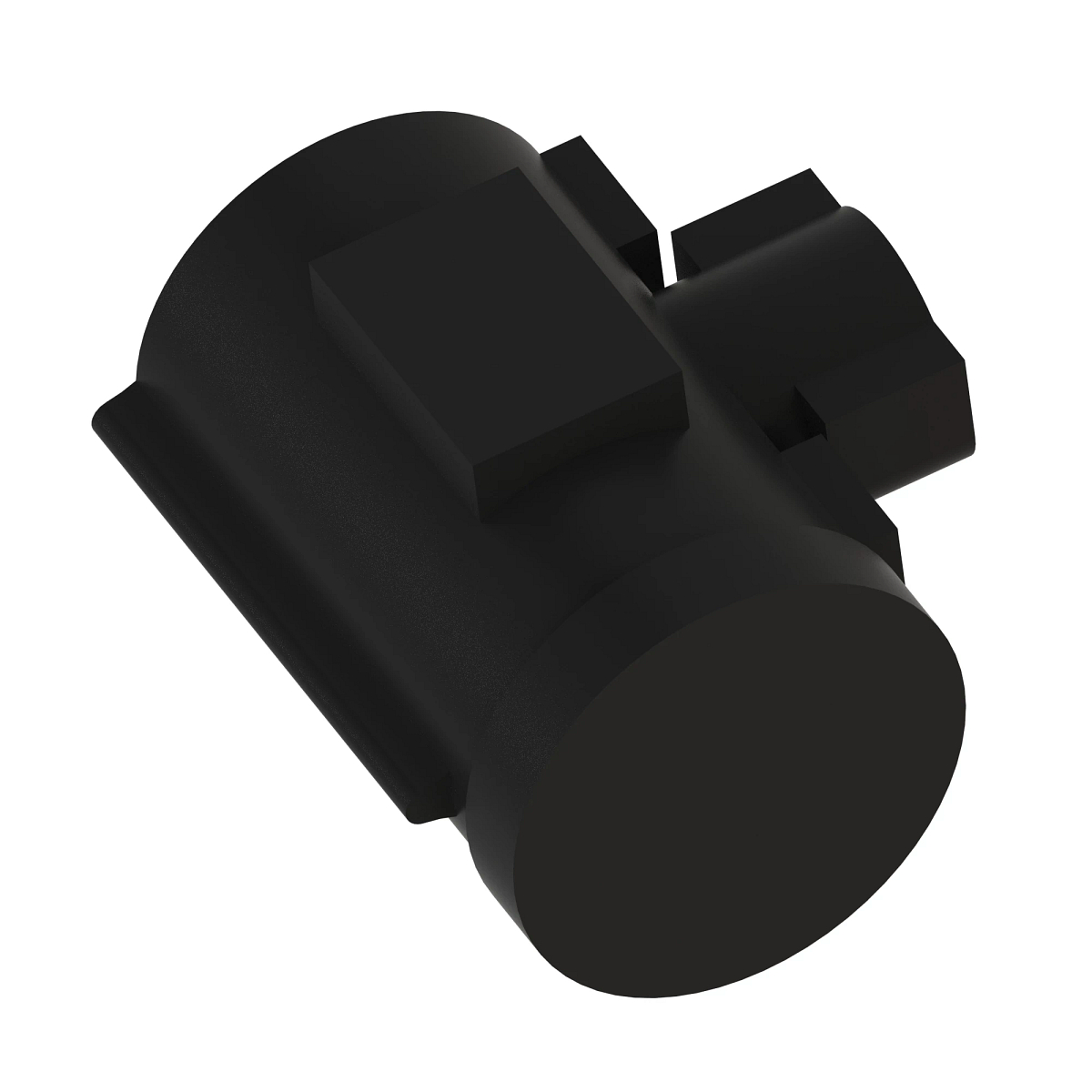 SCHLEMMER T-MANIFOLD BLACK PLSTC