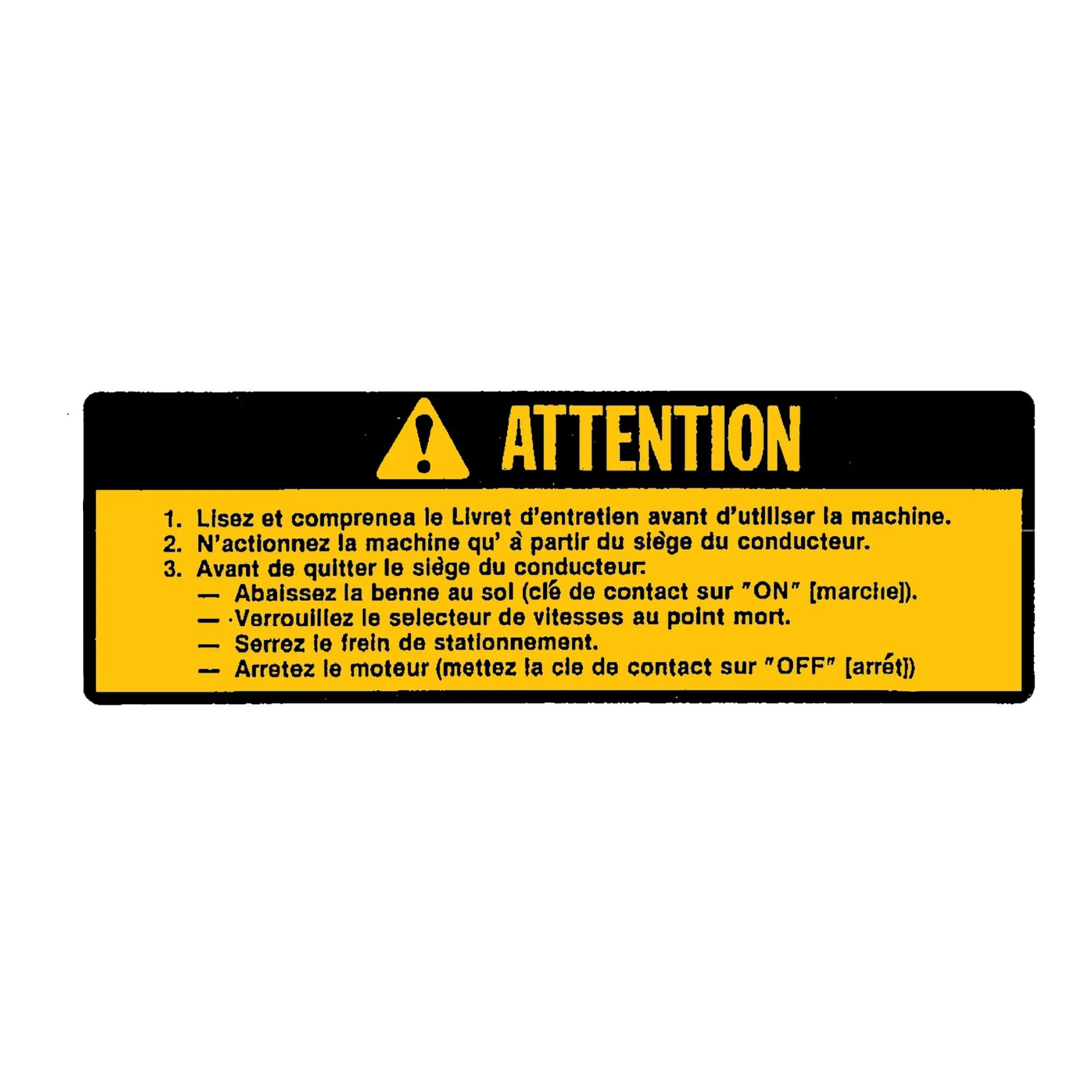 Safety Sign