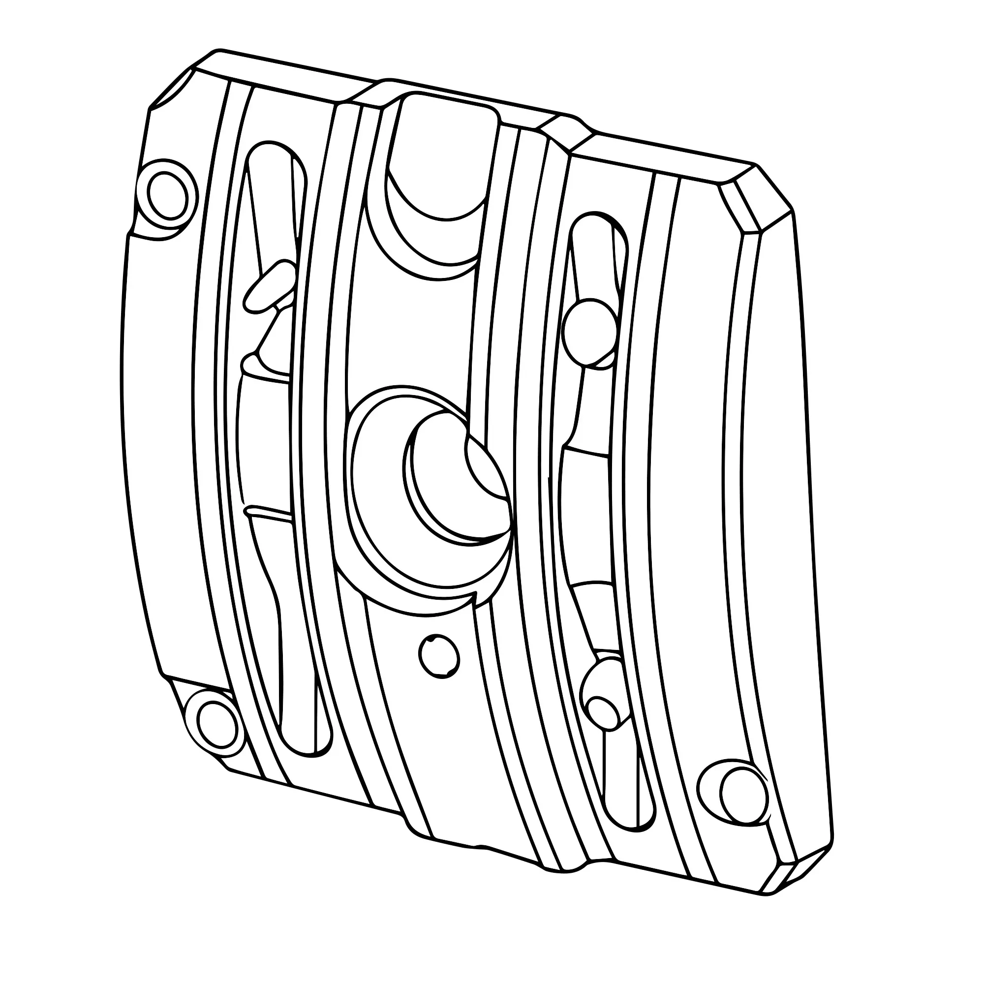 Swash Plate, H1B 60CC Wheel Motor