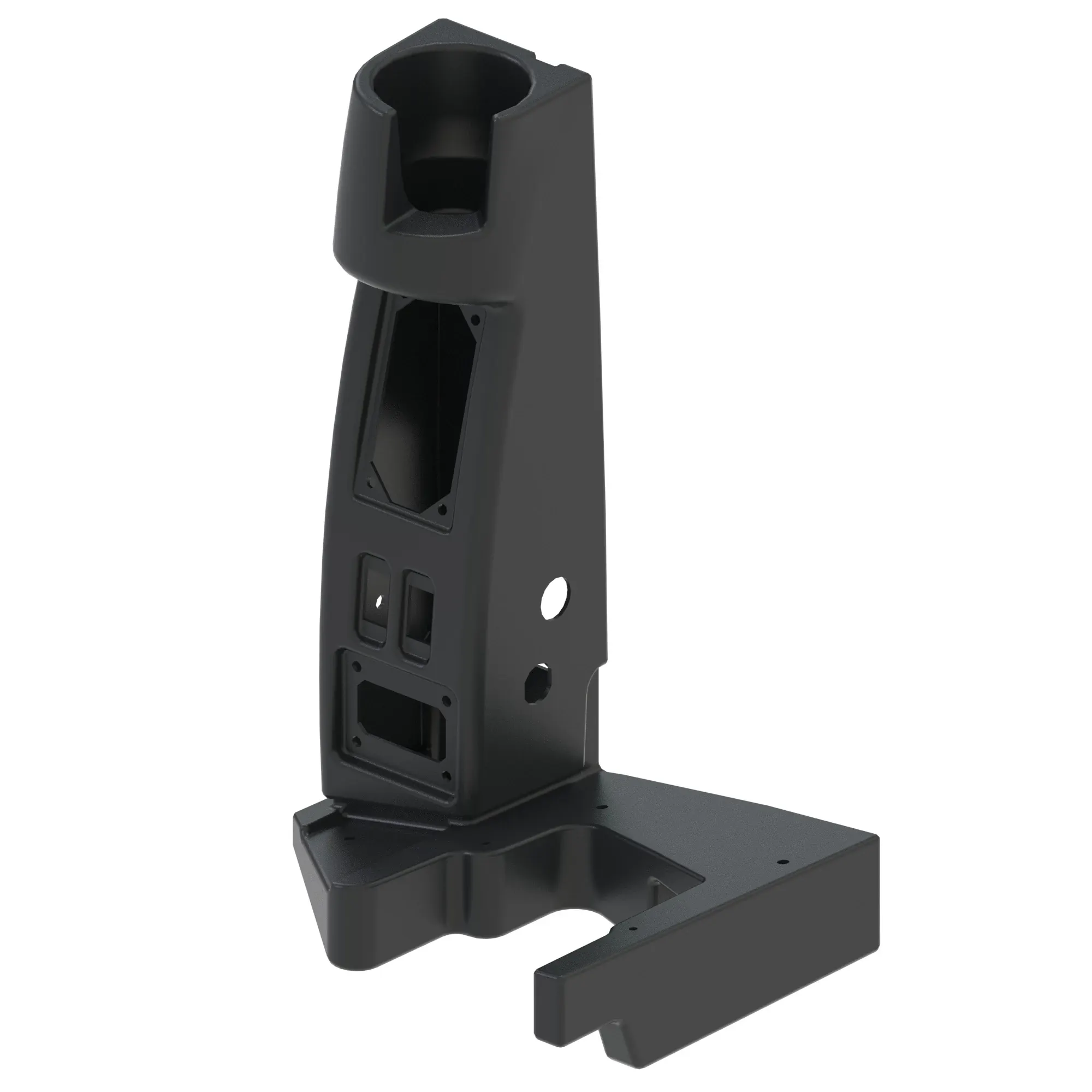 CONTROL CONSOLE, HVAC CUP HOLDER