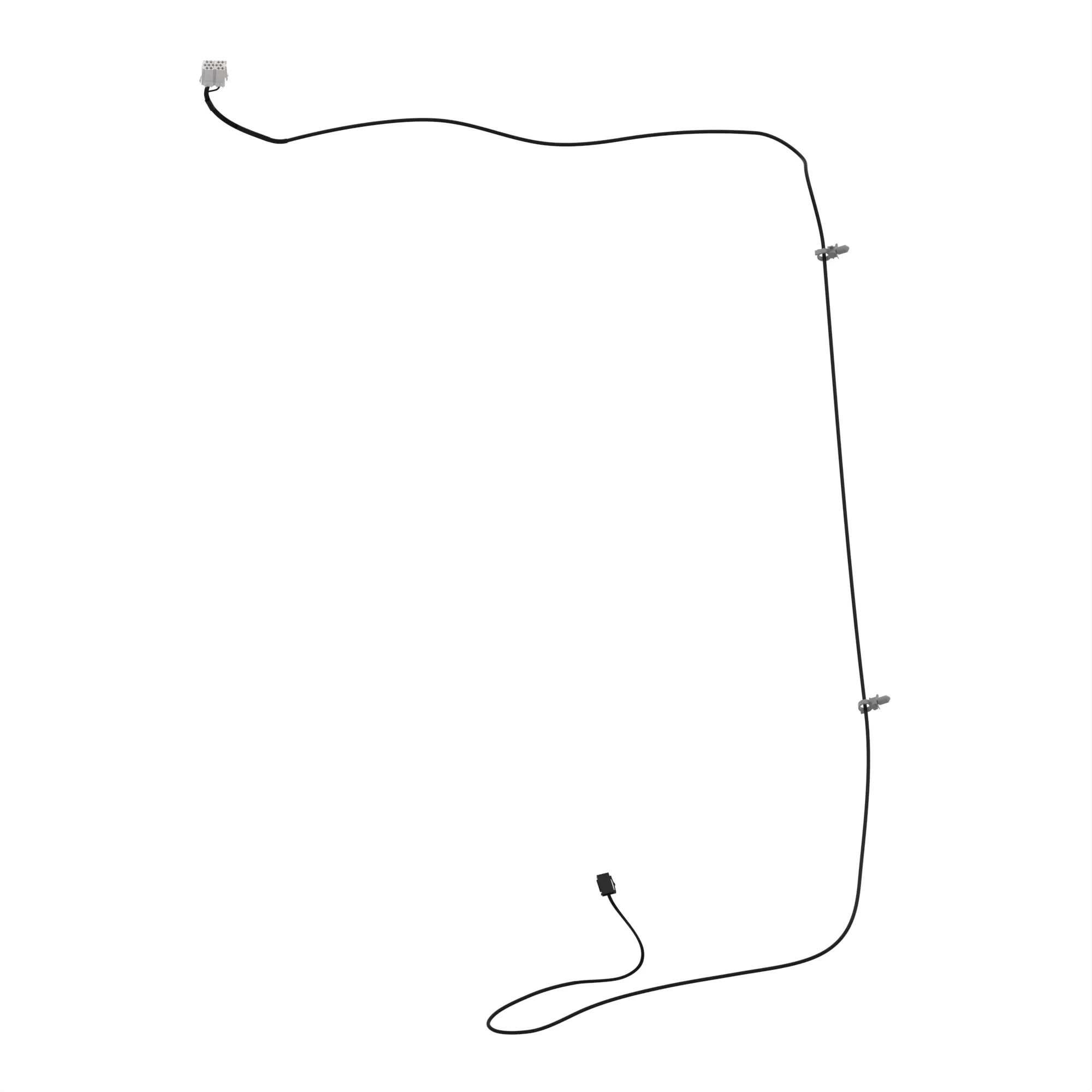 John Deere Auxiliary Audio Jack Wiring Harness - RE282535