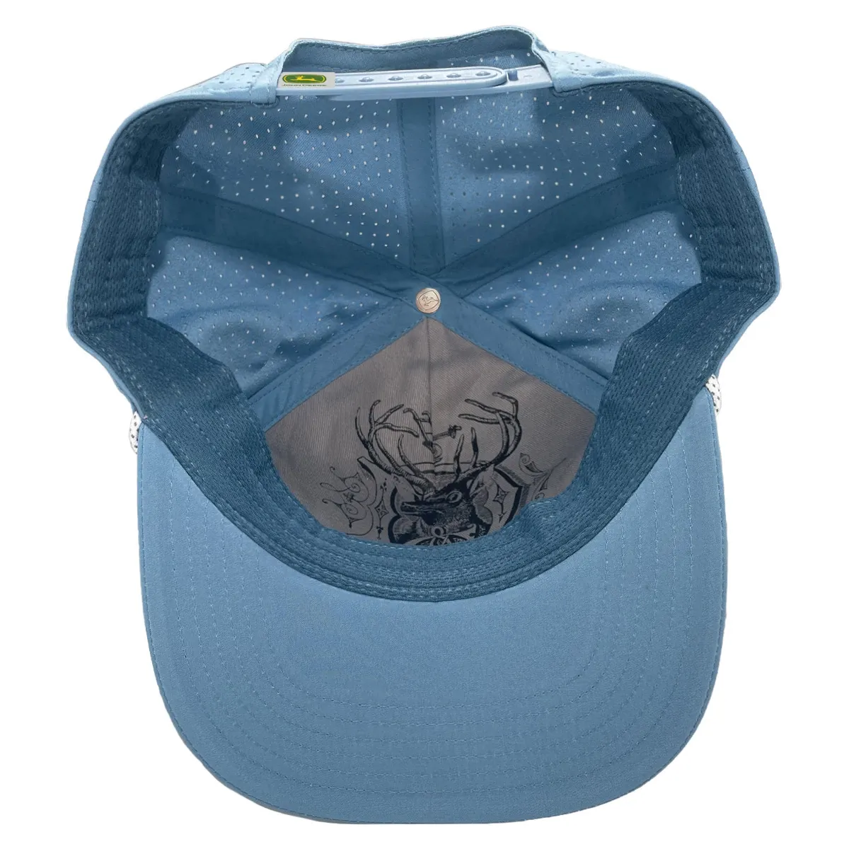 John Deere Script Hat with Rope Detail